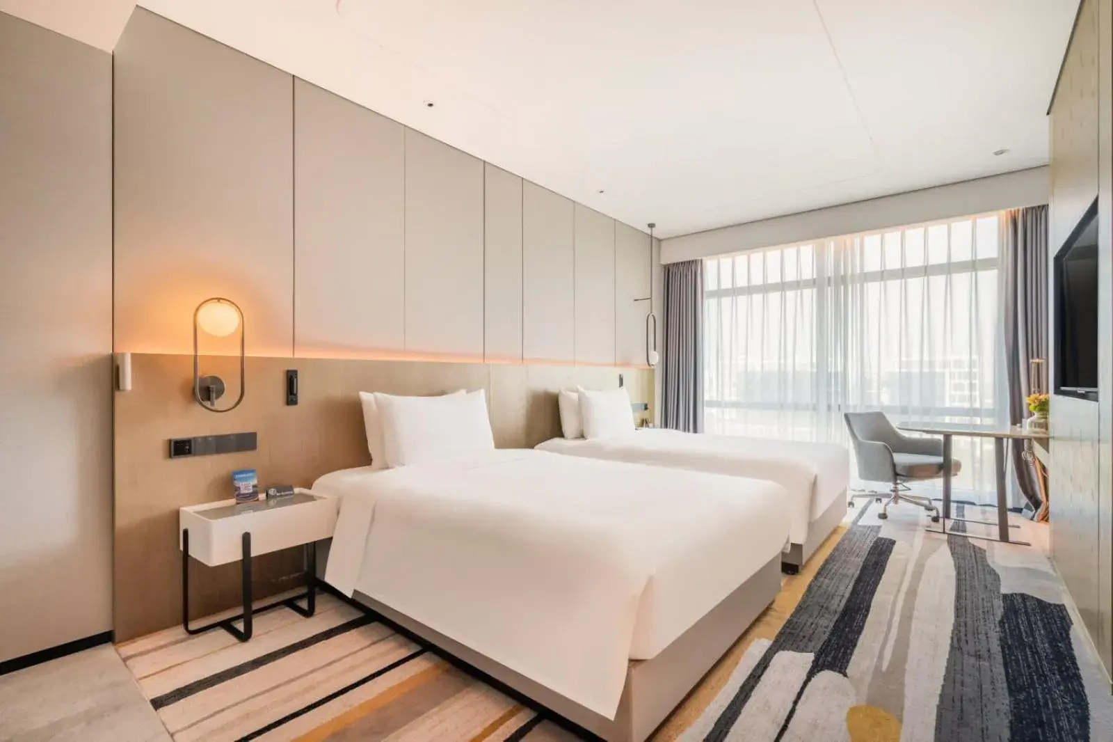 Bed in Radisson Hotel, Beijing DaXing Airport Bed in Radisson Hotel, Beijing DaXing Airport