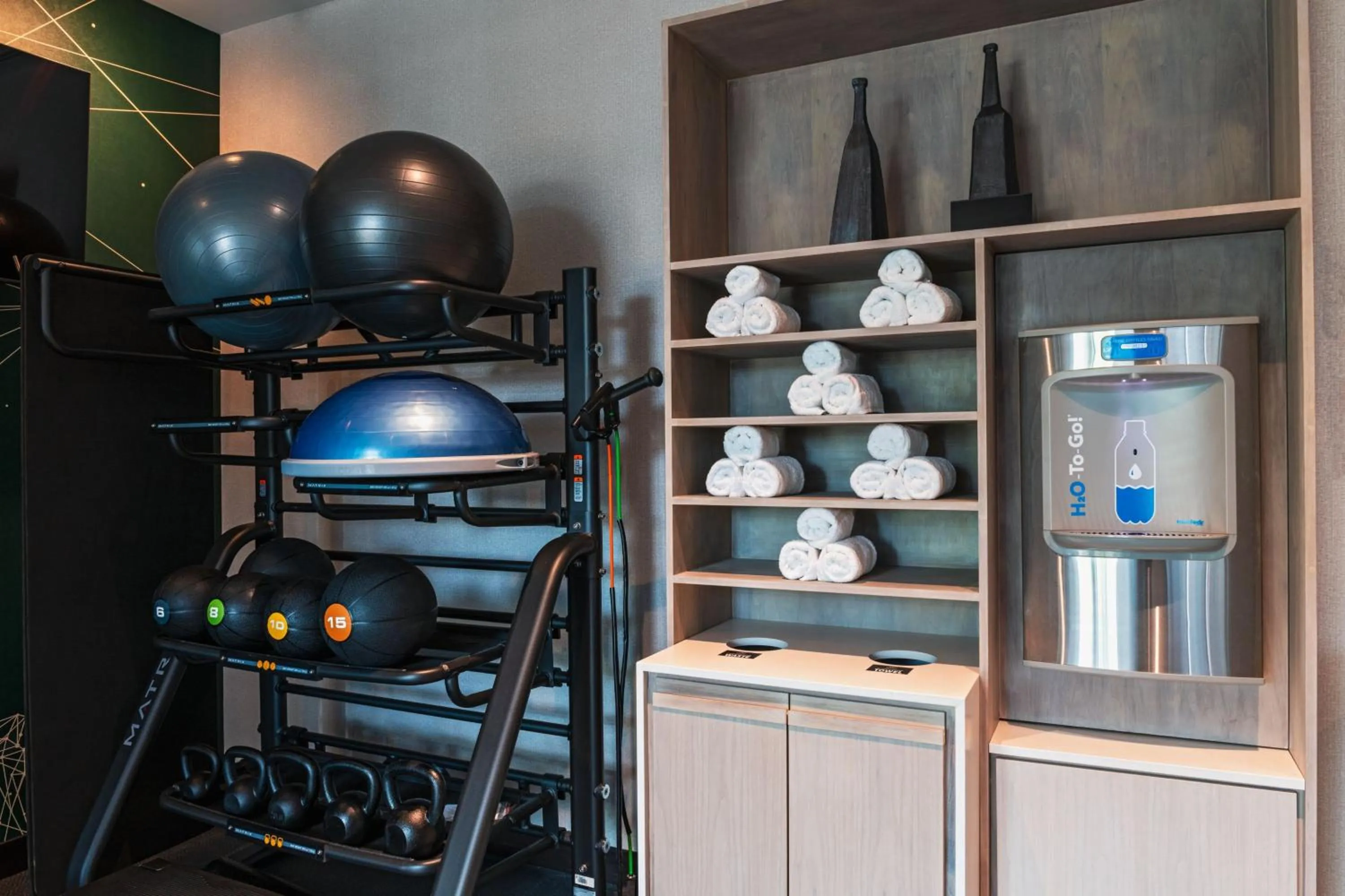 Fitness centre/facilities in AC Hotel by Marriott Waco Downtown