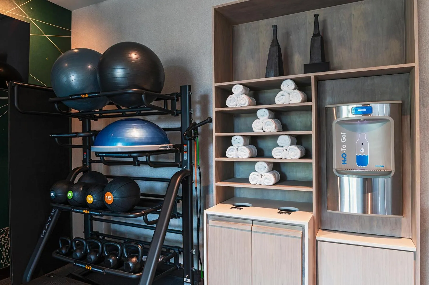 Fitness centre/facilities in AC Hotel by Marriott Waco Downtown