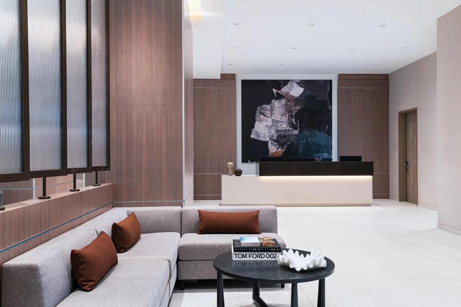 Lobby or reception in AC Hotel by Marriott Waco Downtown