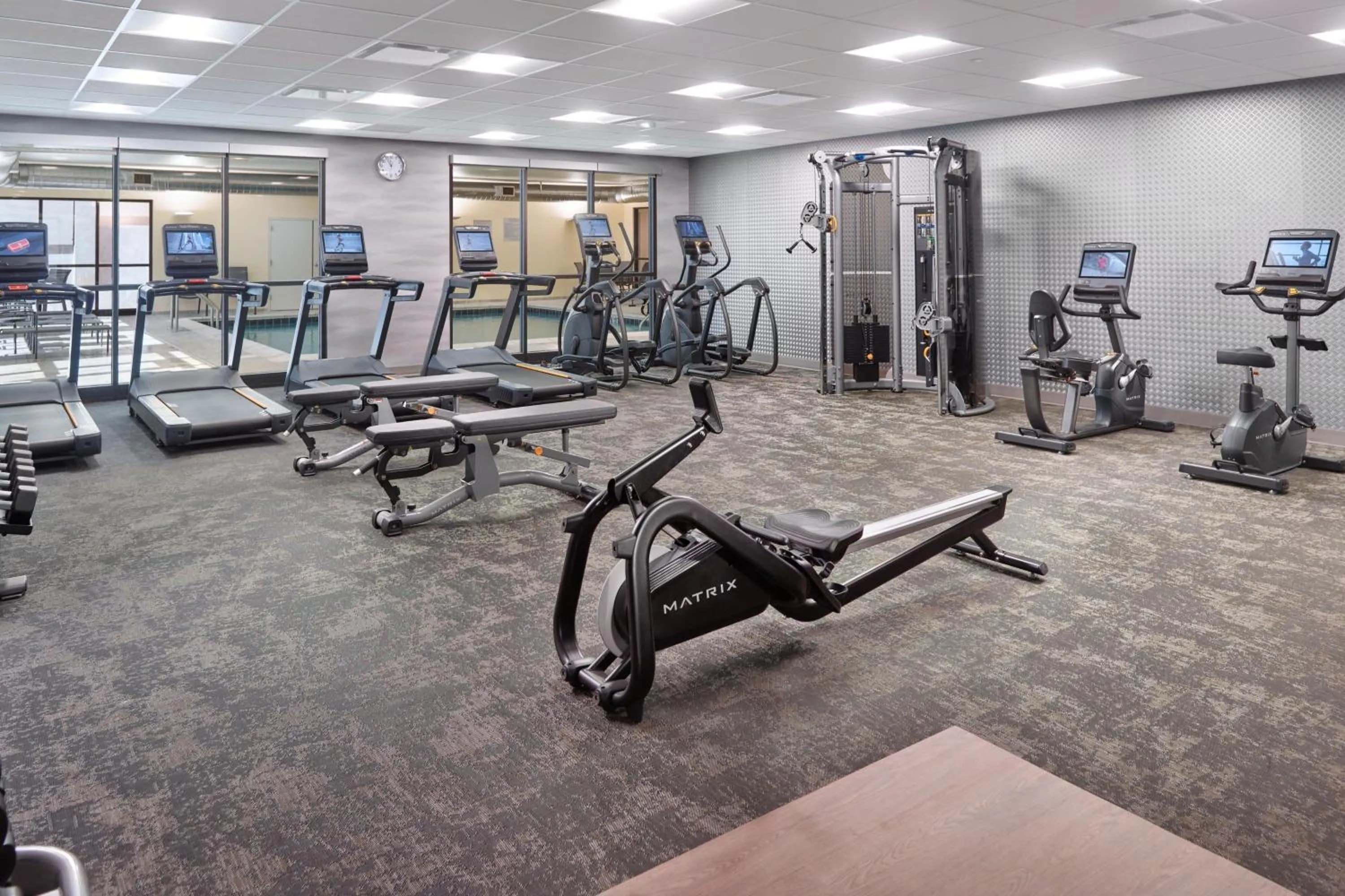 Fitness centre/facilities in Fairfield by Marriott Inn & Suites Decatur