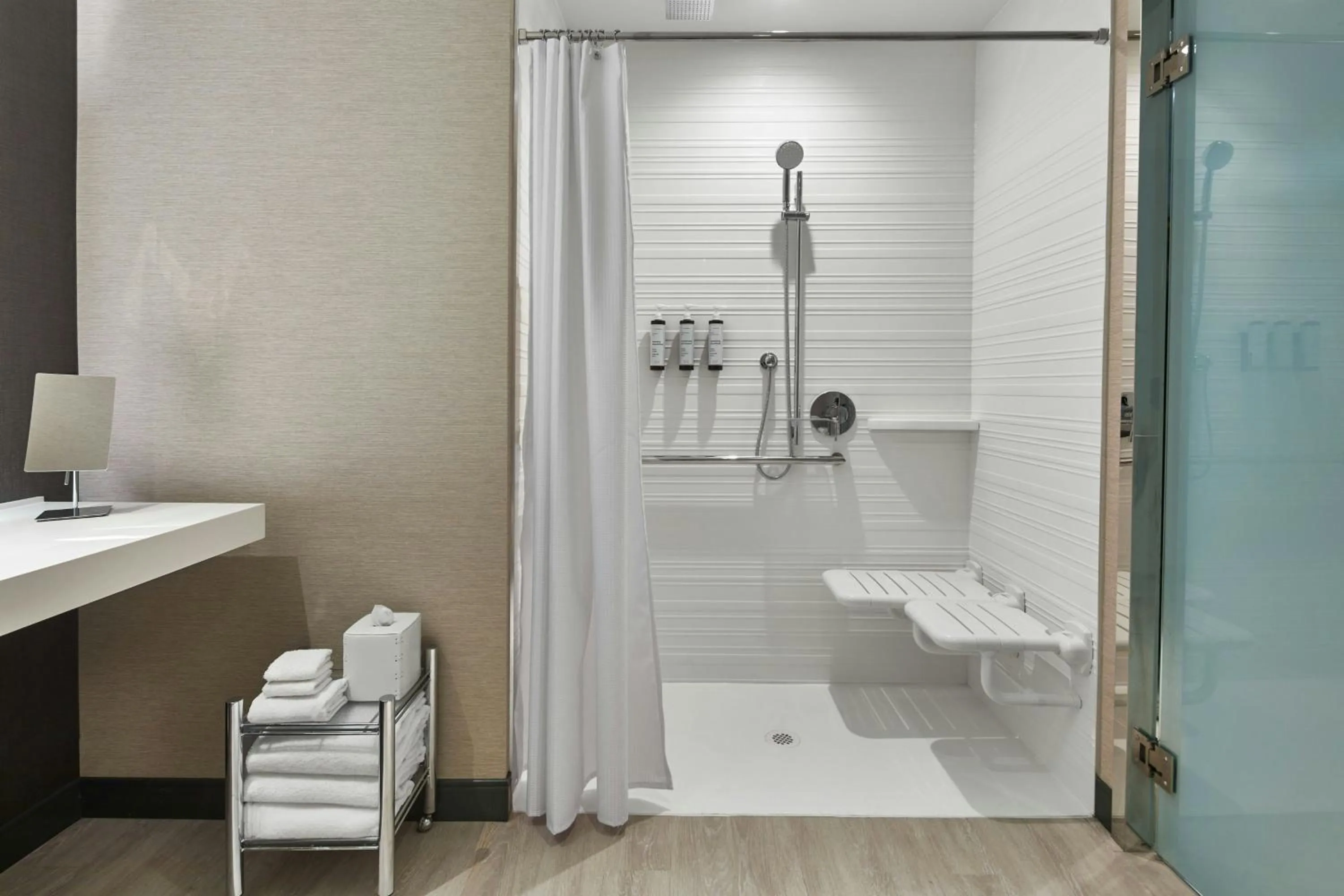 Bathroom in AC Hotel by Marriott Sacramento