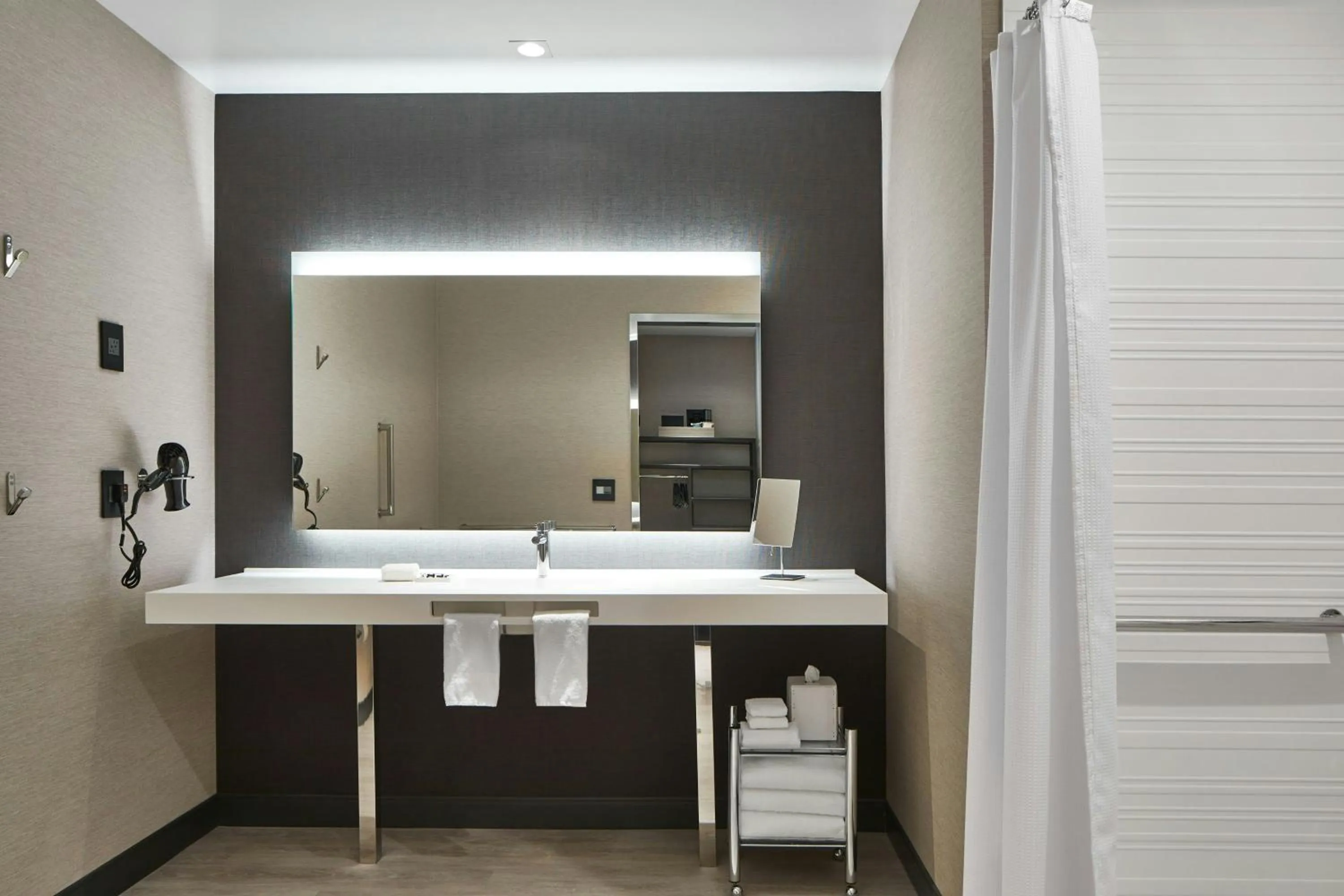 Bathroom in AC Hotel by Marriott Sacramento