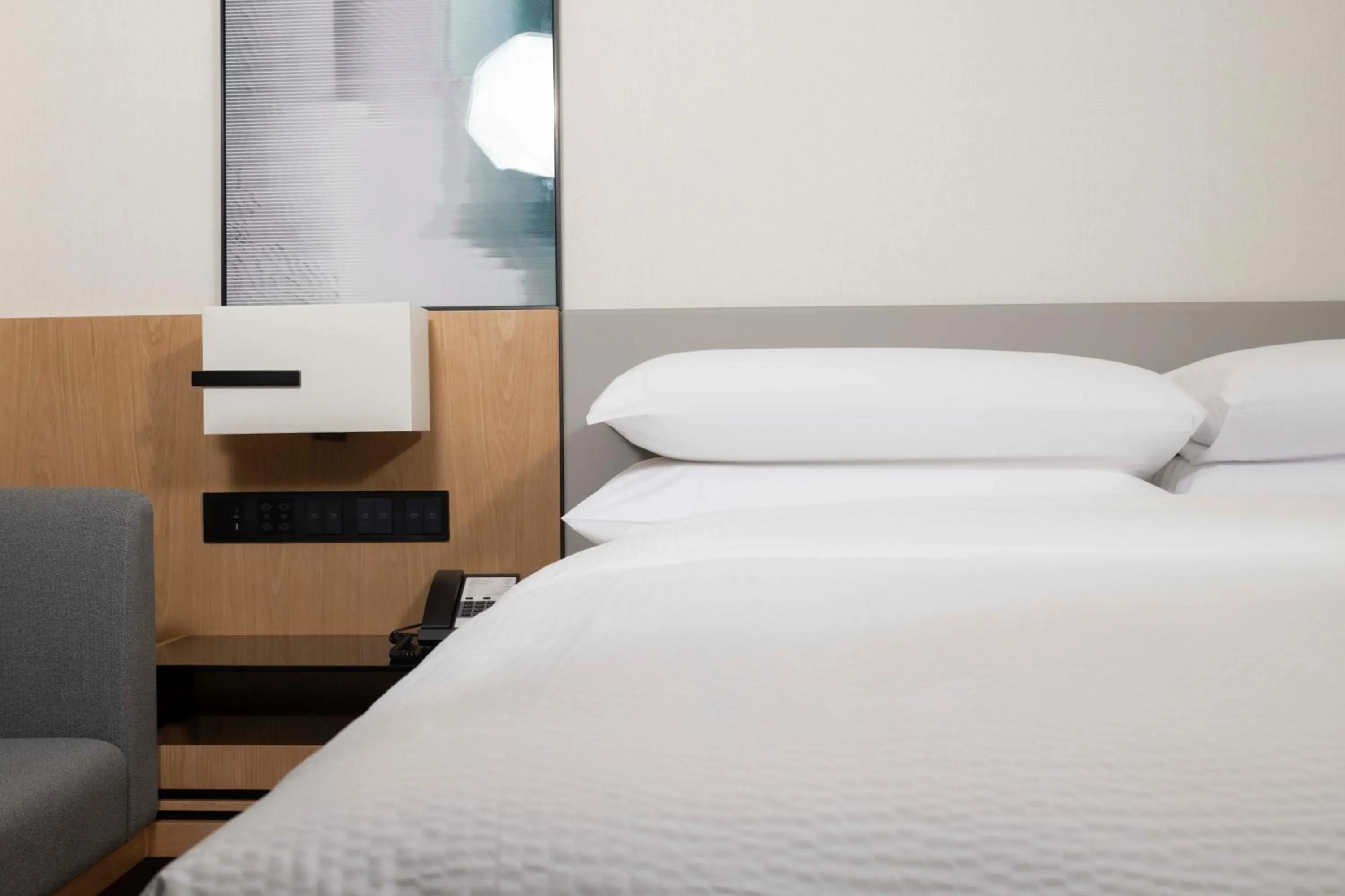 Bedroom, Bed in Fairfield by Marriott Pujiang