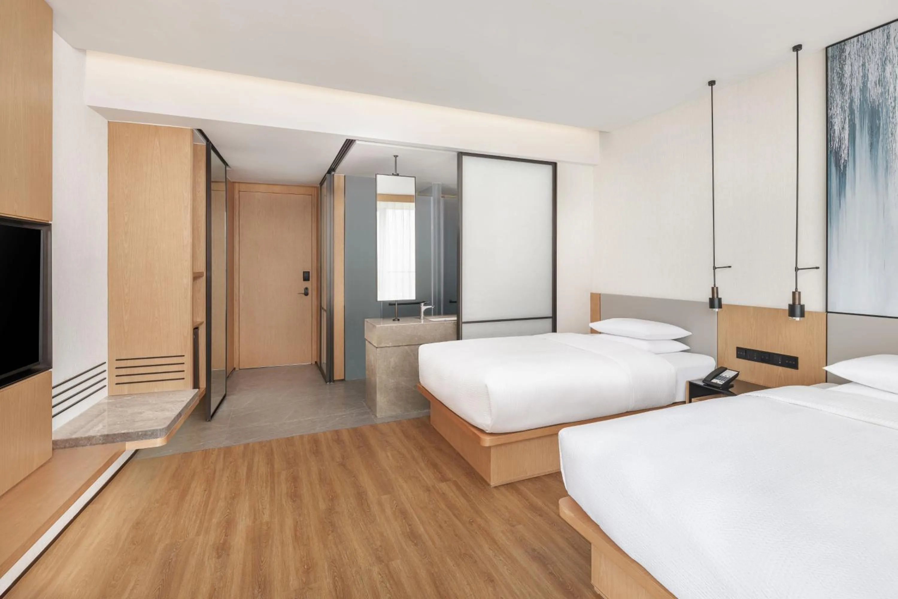 Photo of the whole room, Bed in Fairfield by Marriott Pujiang