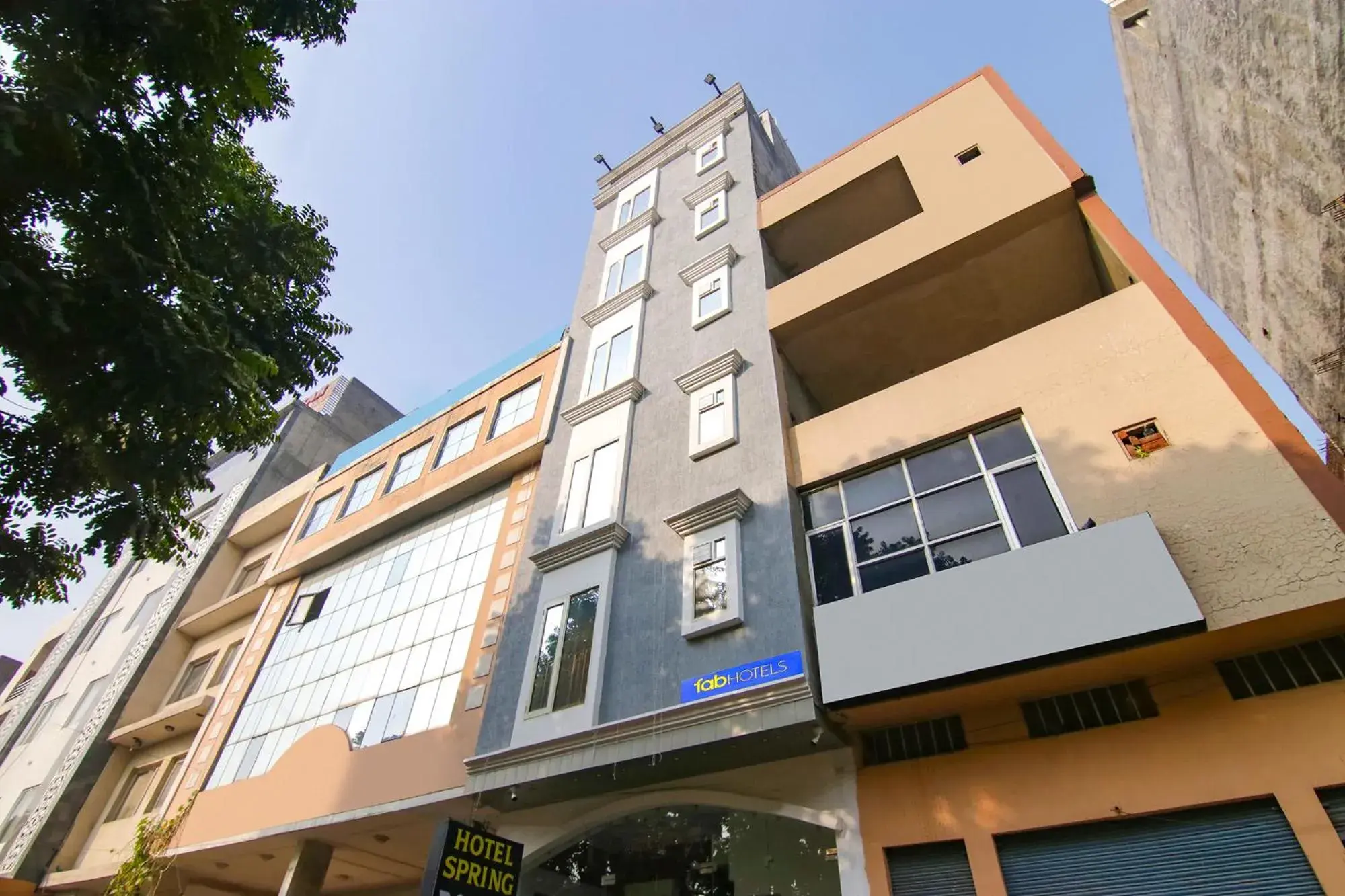 Property building in FabHotel Spring Property building in FabHotel Spring