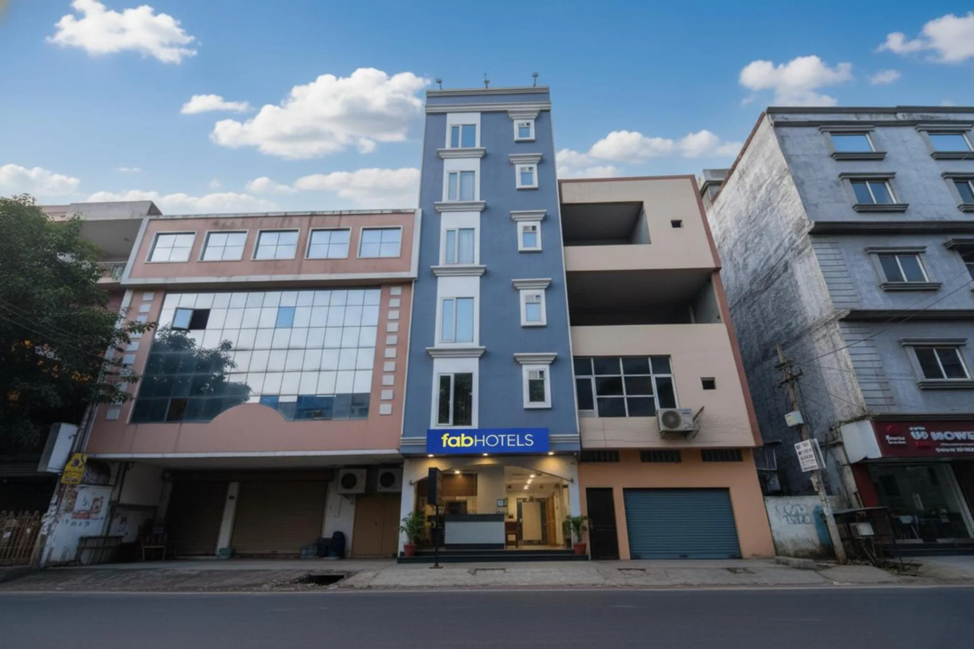 Property building in FabHotel Spring