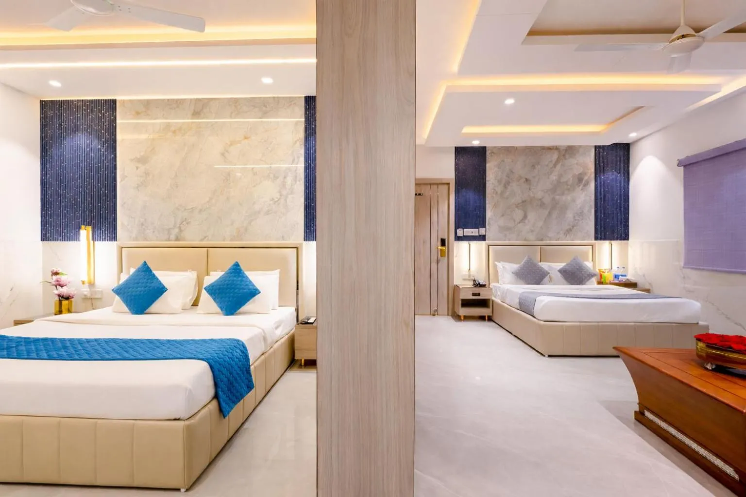 Photo of the whole room, Bed in Hotel Transit International- Aerocity Delhi Airport