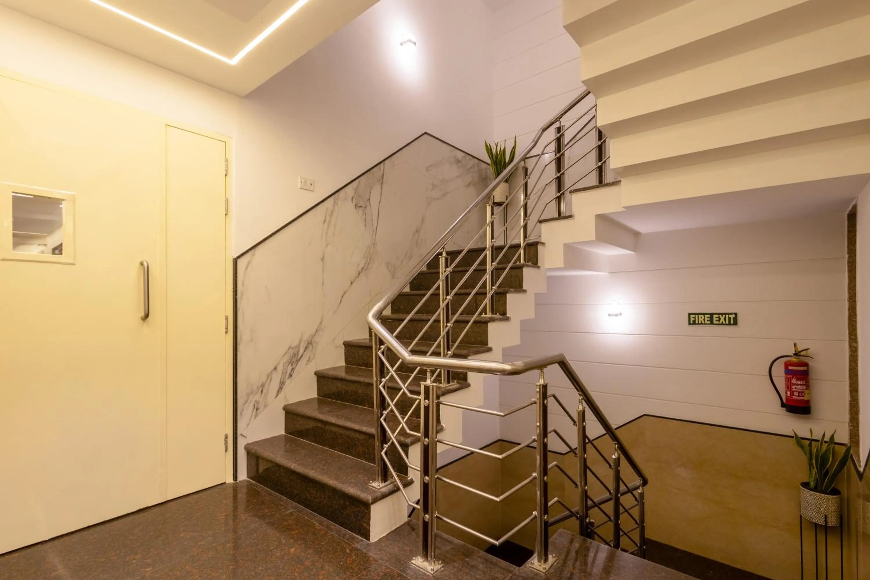 Street view in Hotel Transit International- Aerocity Delhi Airport