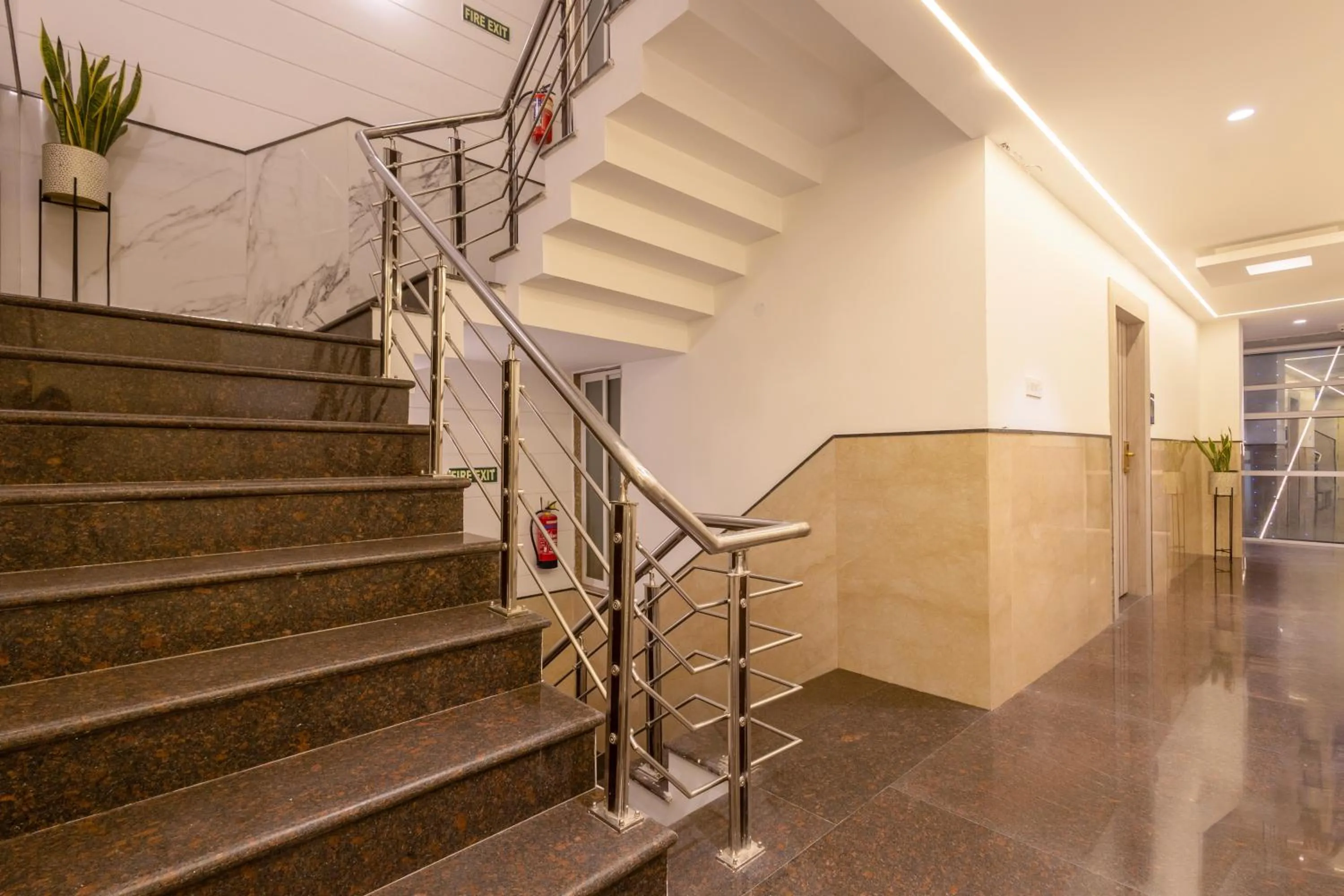 Street view in Hotel Transit International- Aerocity Delhi Airport