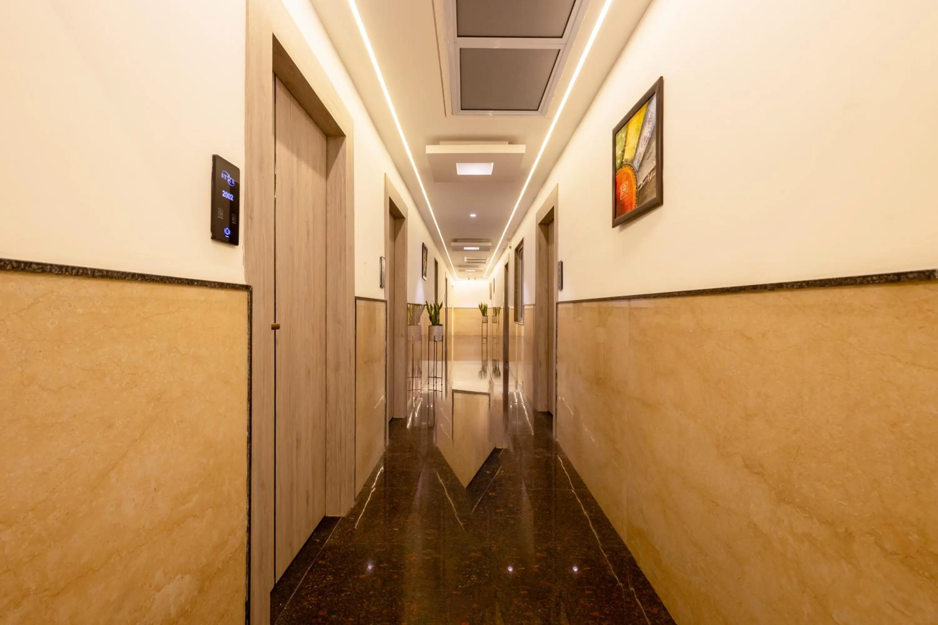 Street view in Hotel Transit International- Aerocity Delhi Airport