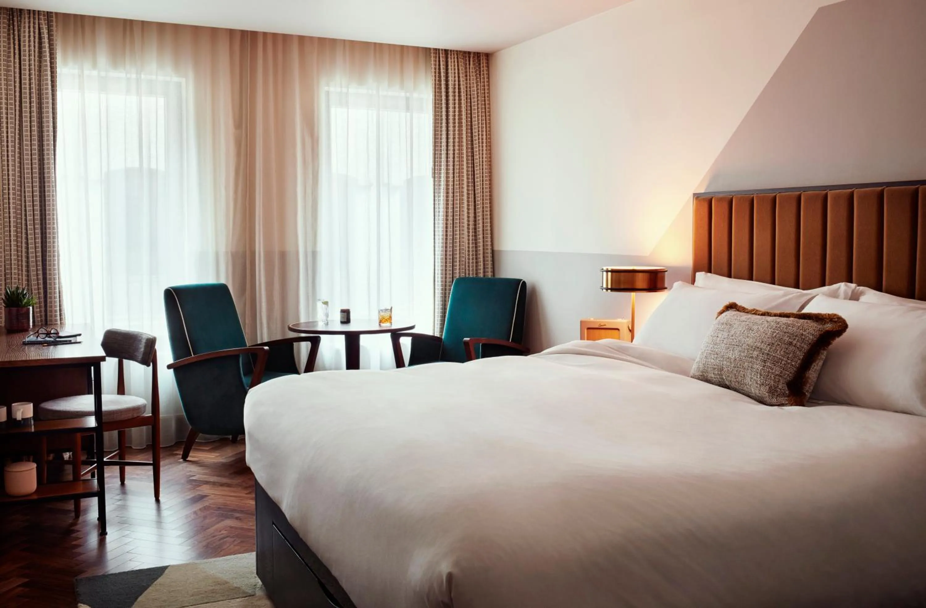 Bedroom, Bed in The Hoxton, Holborn