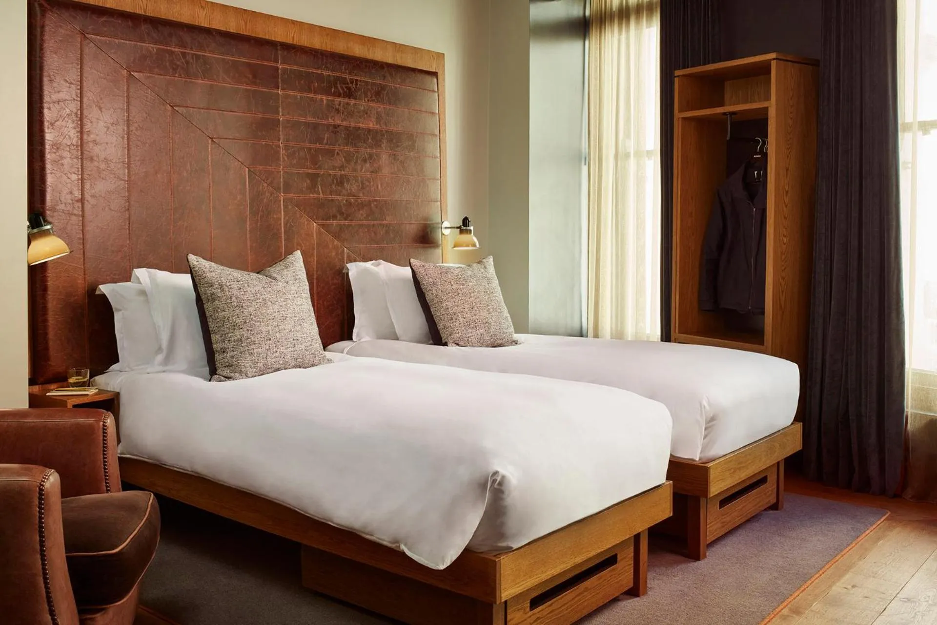 Bedroom, Bed in The Hoxton, Holborn