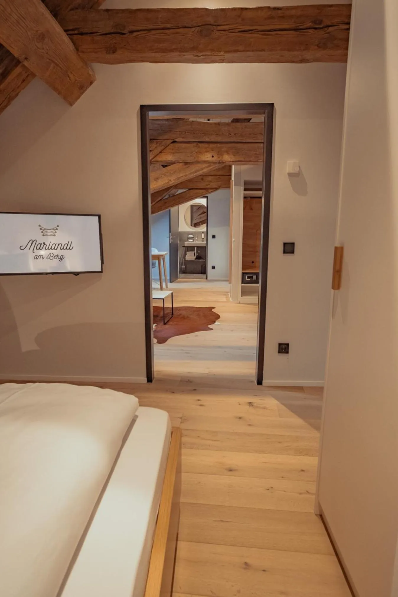 Photo of the whole room, Bed in Mariandl am Berg