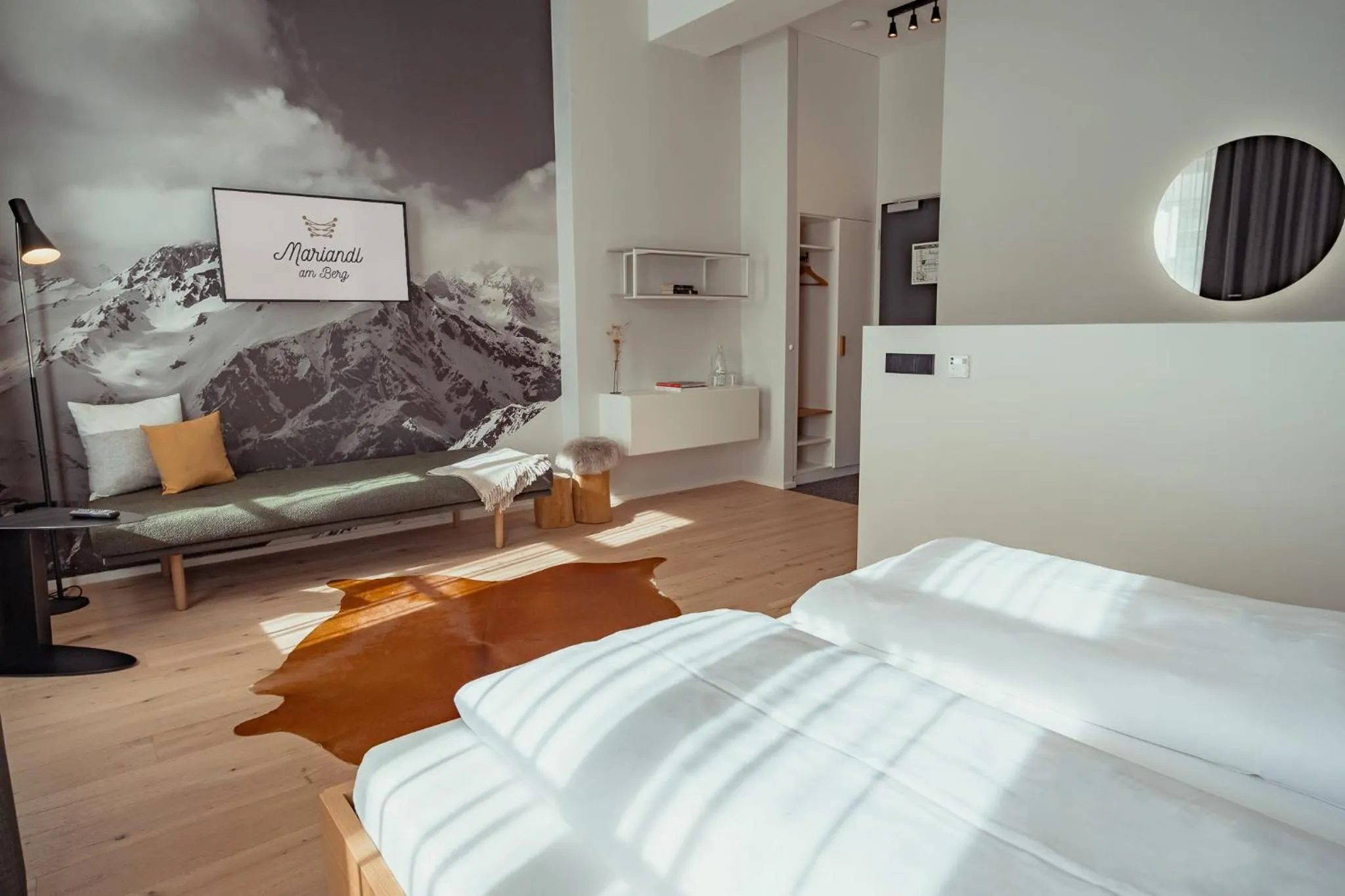 Photo of the whole room, Bed in Mariandl am Berg