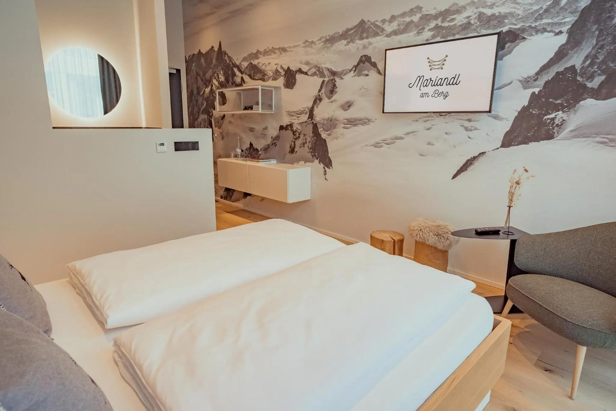 Photo of the whole room, Bed in Mariandl am Berg