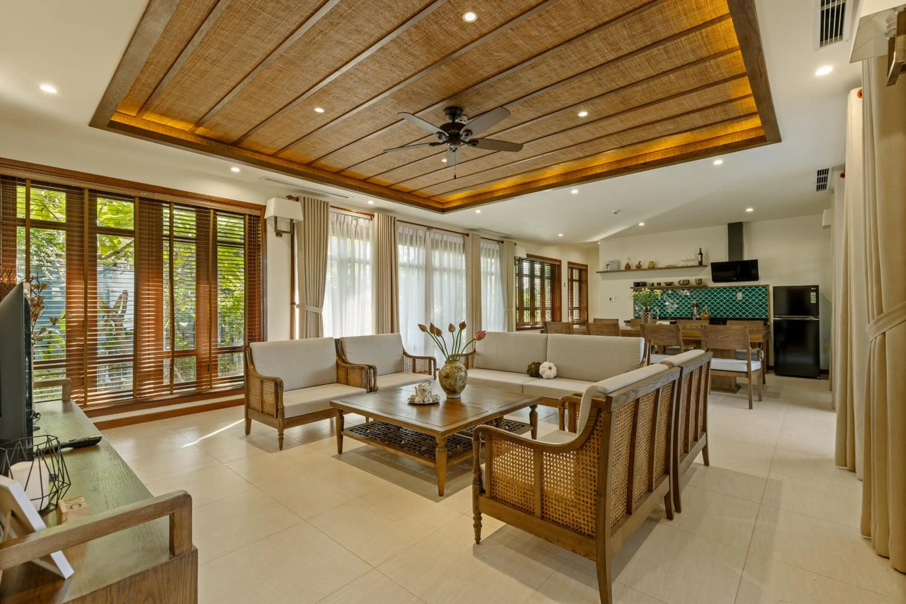 Living room in Sứ Retreat Hoi An - Riverfront Resort