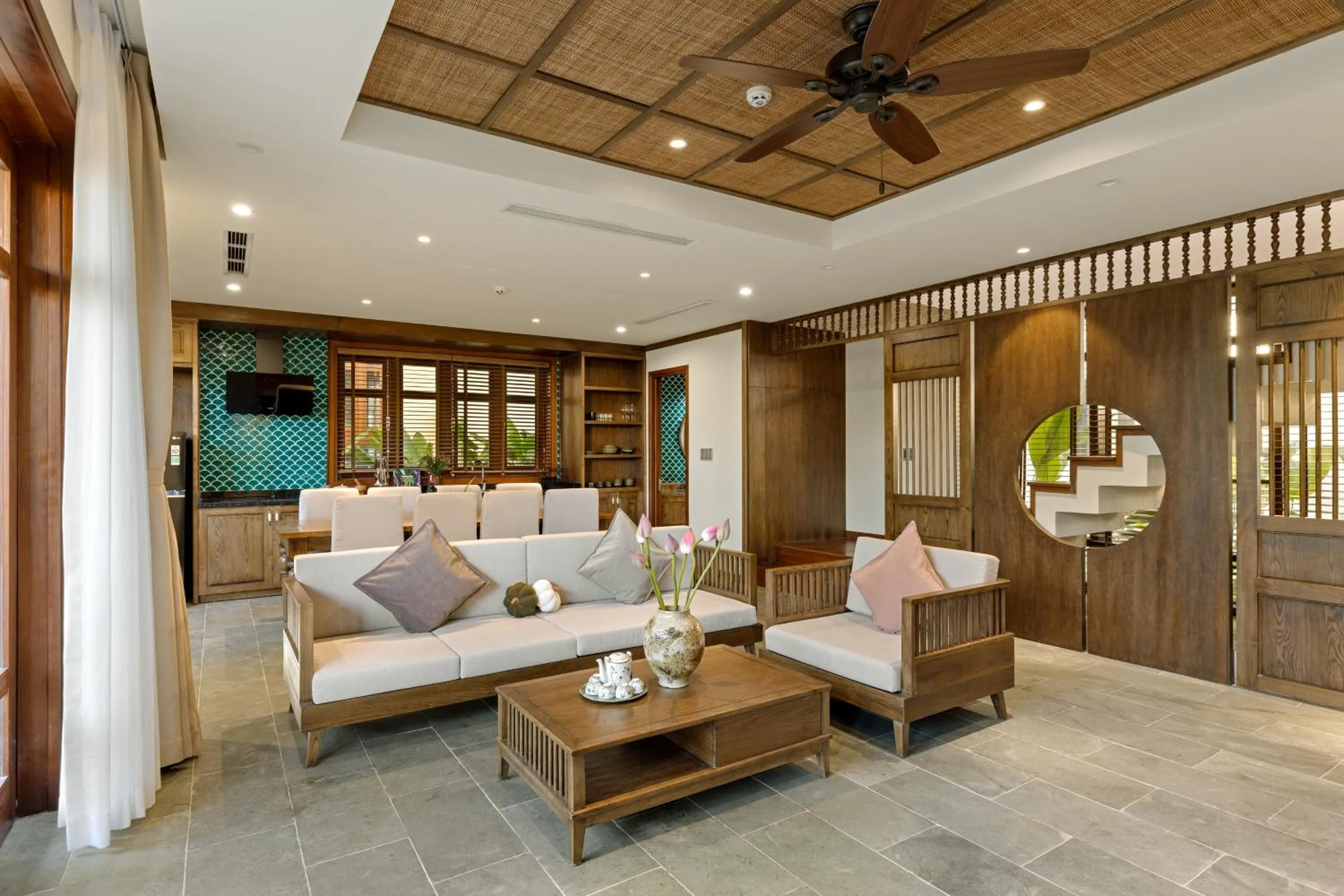 Living room in Sứ Retreat Hoi An - Riverfront Resort