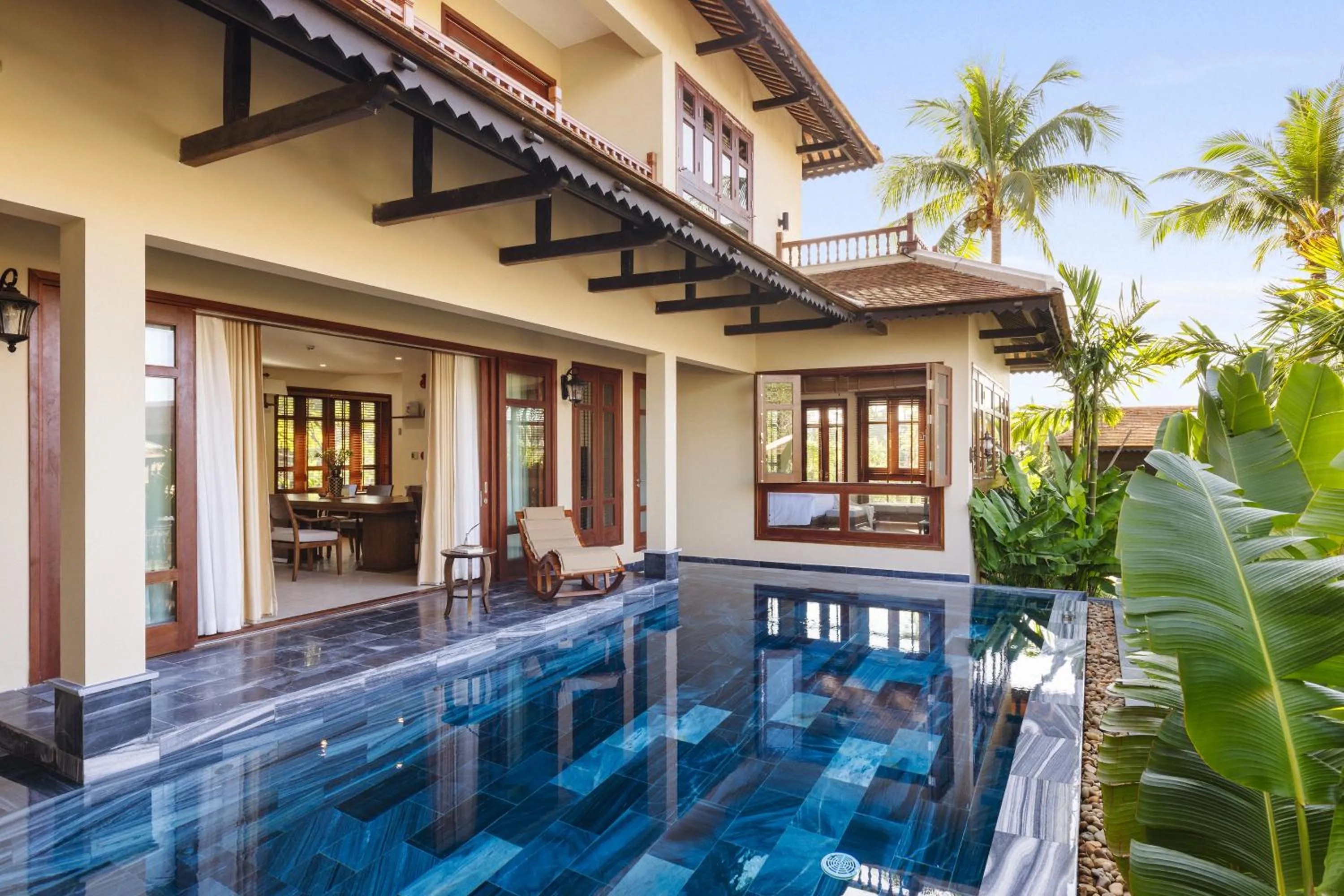 Pool view in Sứ Retreat Hoi An - Riverfront Resort