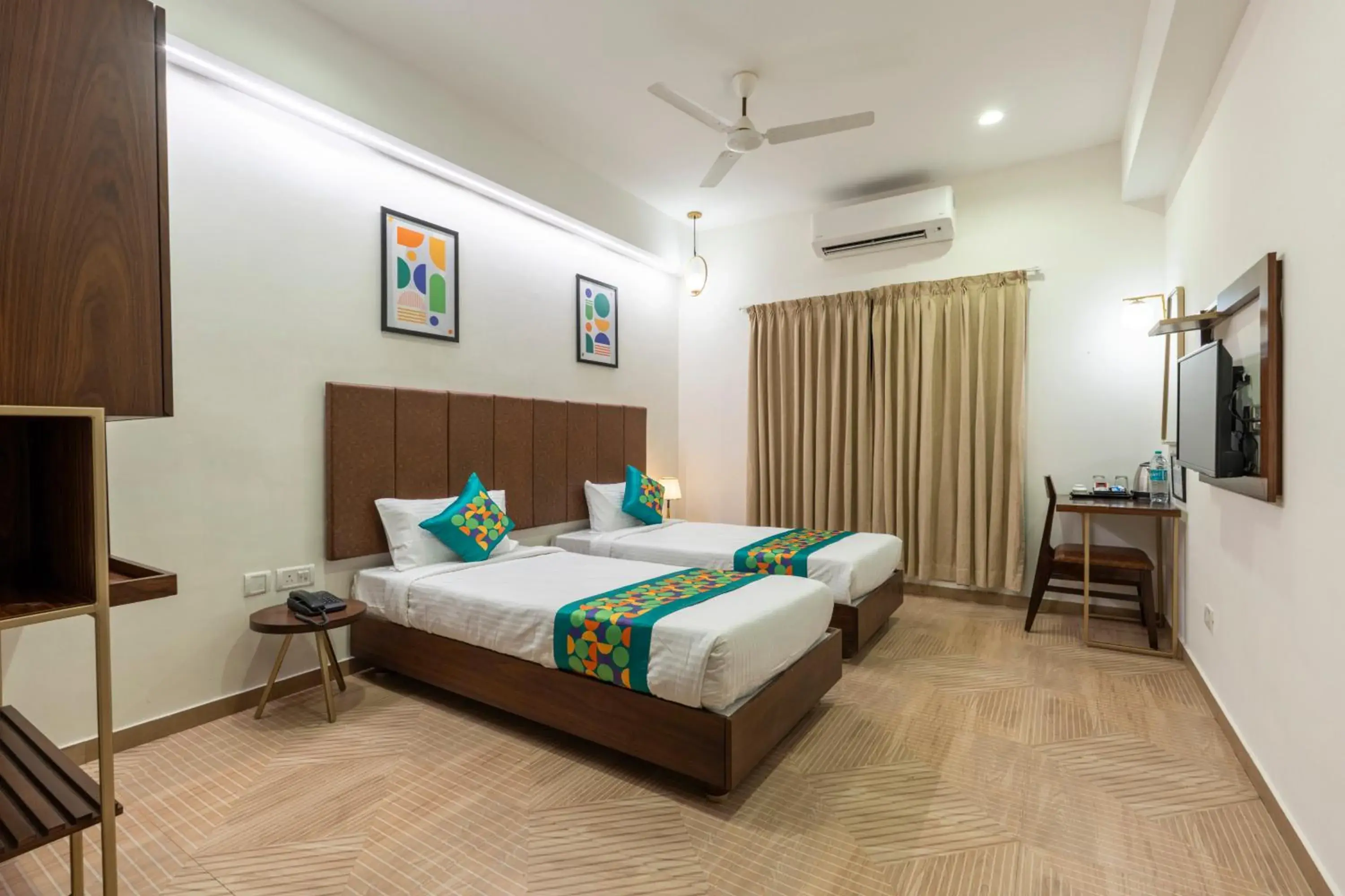 Deluxe Room - single occupancy in Treebo Flora Embassy Deluxe Room - single occupancy in Treebo Flora Embassy