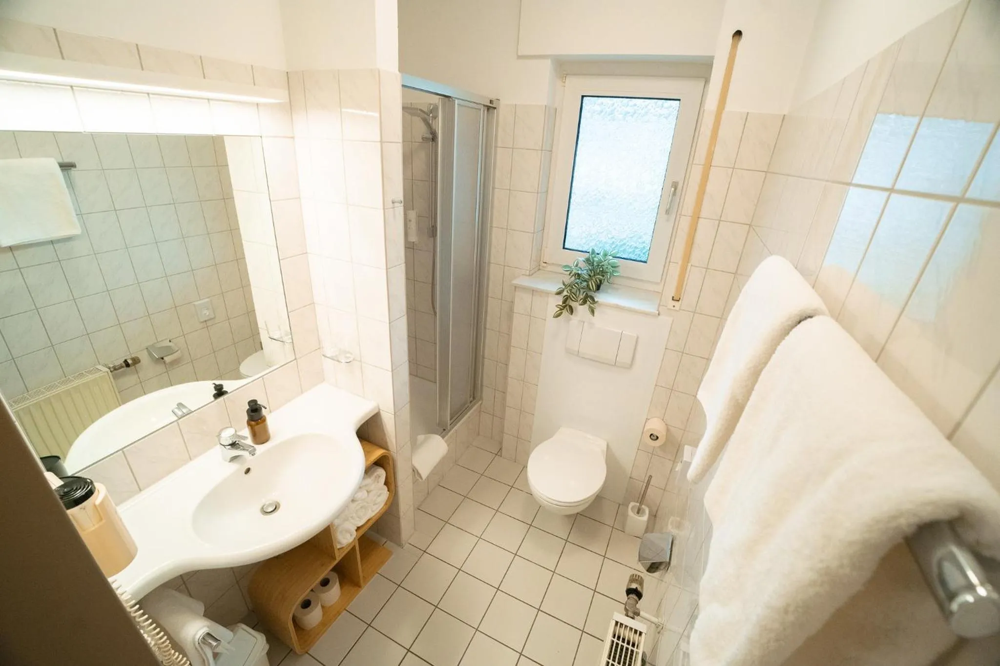 Shower in The Resting Place
