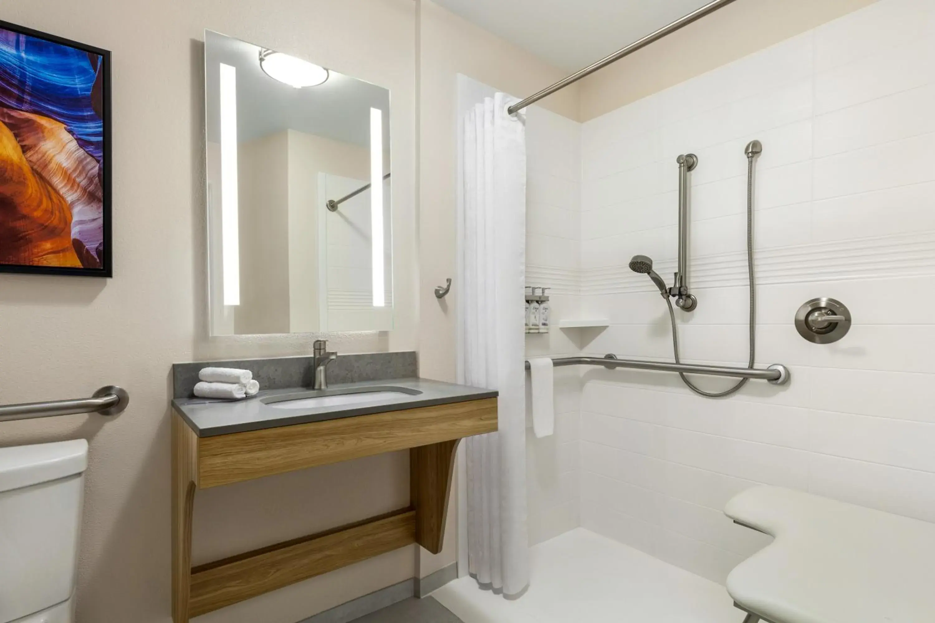 Studio King Suite with Roll In Shower - Mobility Accessible in Candlewood Suites Bessemer - Birmingham SW by IHG Studio King Suite with Roll In Shower - Mobility Accessible in Candlewood Suites Bessemer - Birmingham SW by IHG