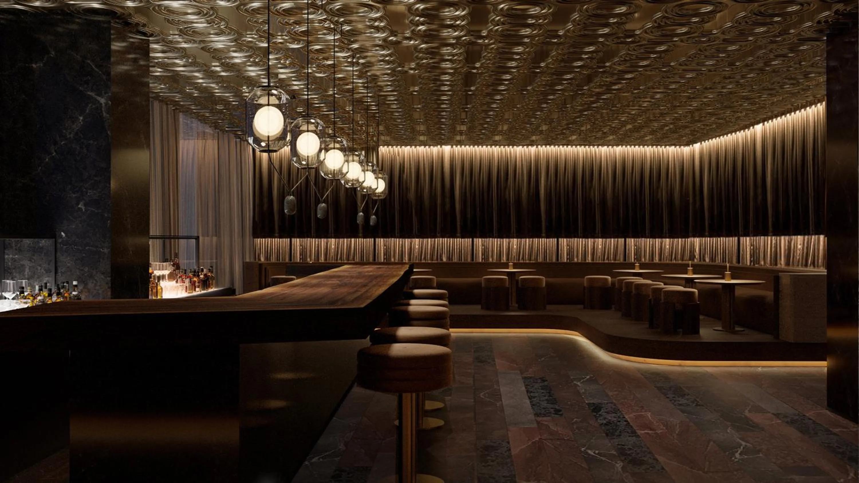 Lounge or bar in InterContinental Wuxi Taihu New City by IHG