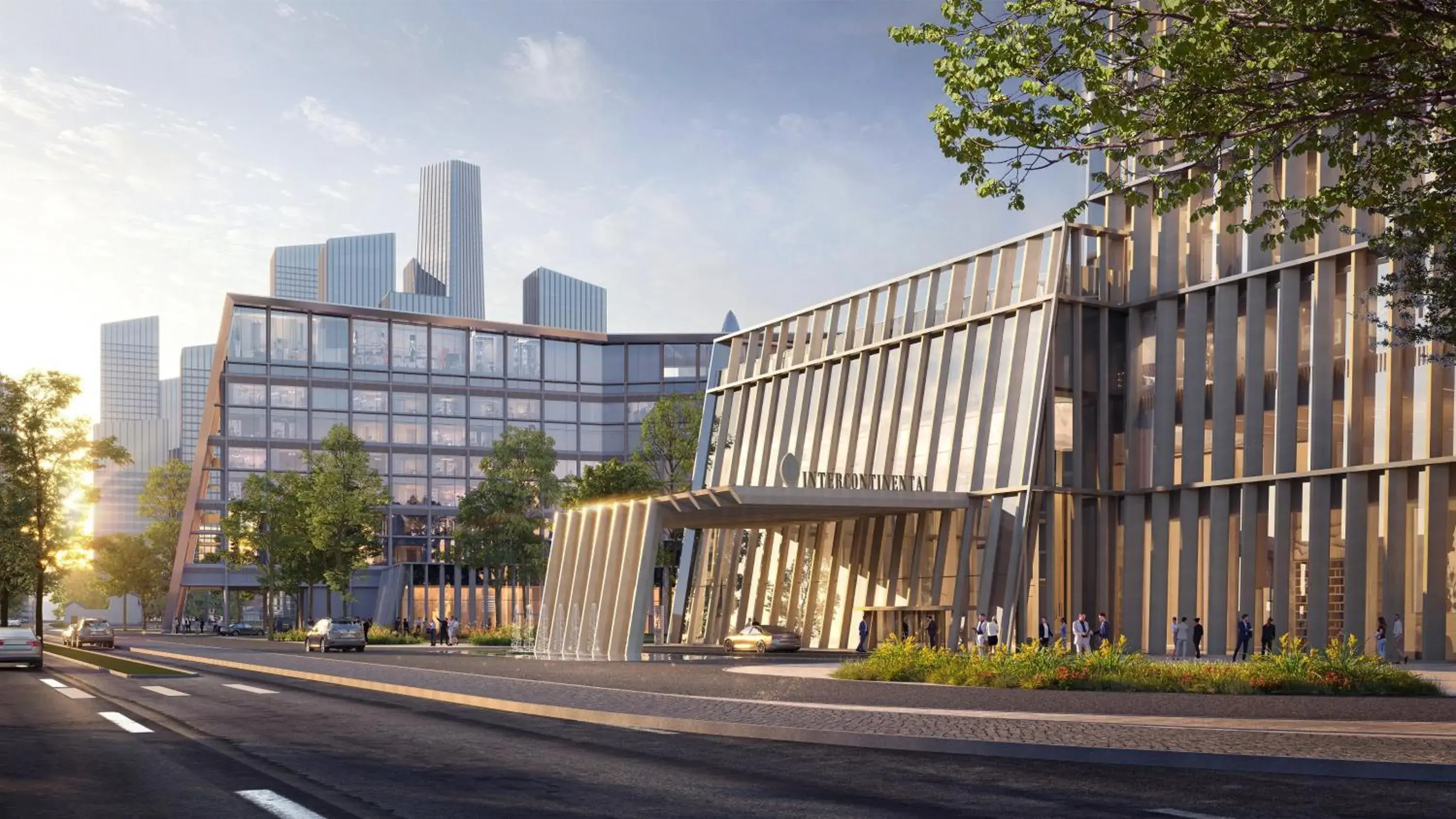 Property building in InterContinental Wuxi Taihu New City by IHG Property building in InterContinental Wuxi Taihu New City by IHG