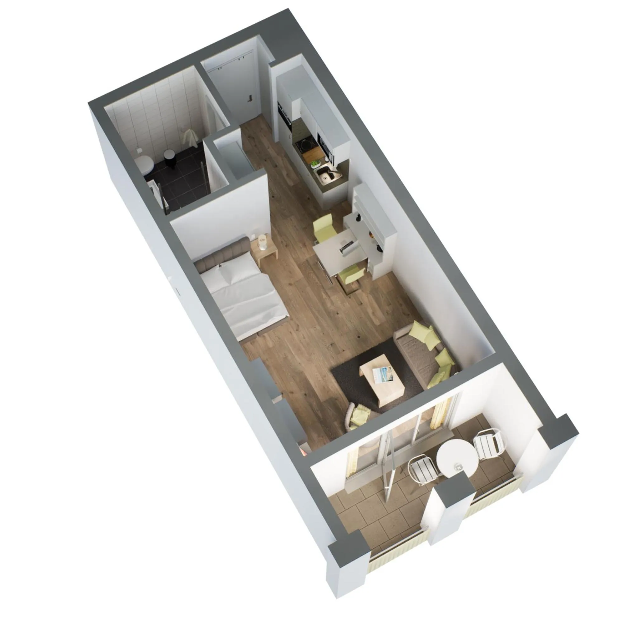 Photo of the whole room in ADAPT APARTMENT HOTEL Wetzlar