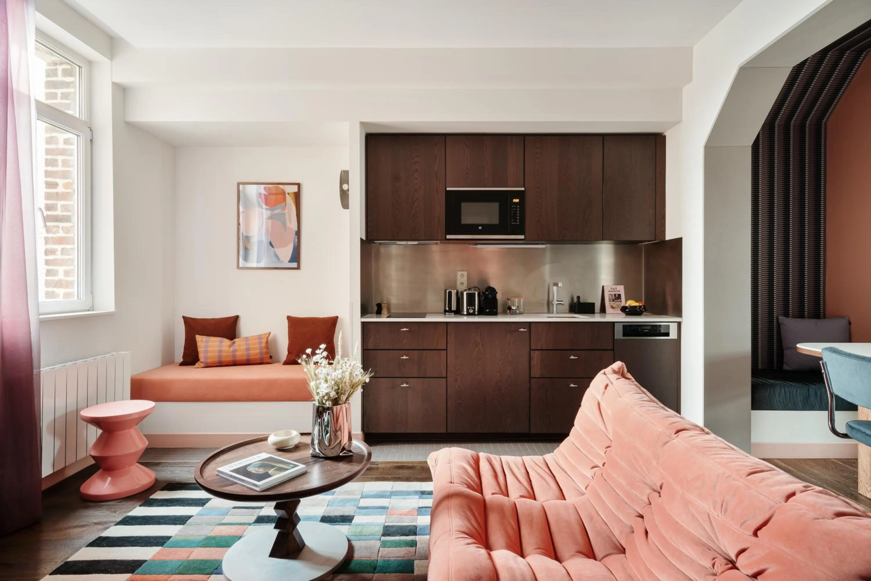 kitchen in Edgar Suites Lille - Faidherbe