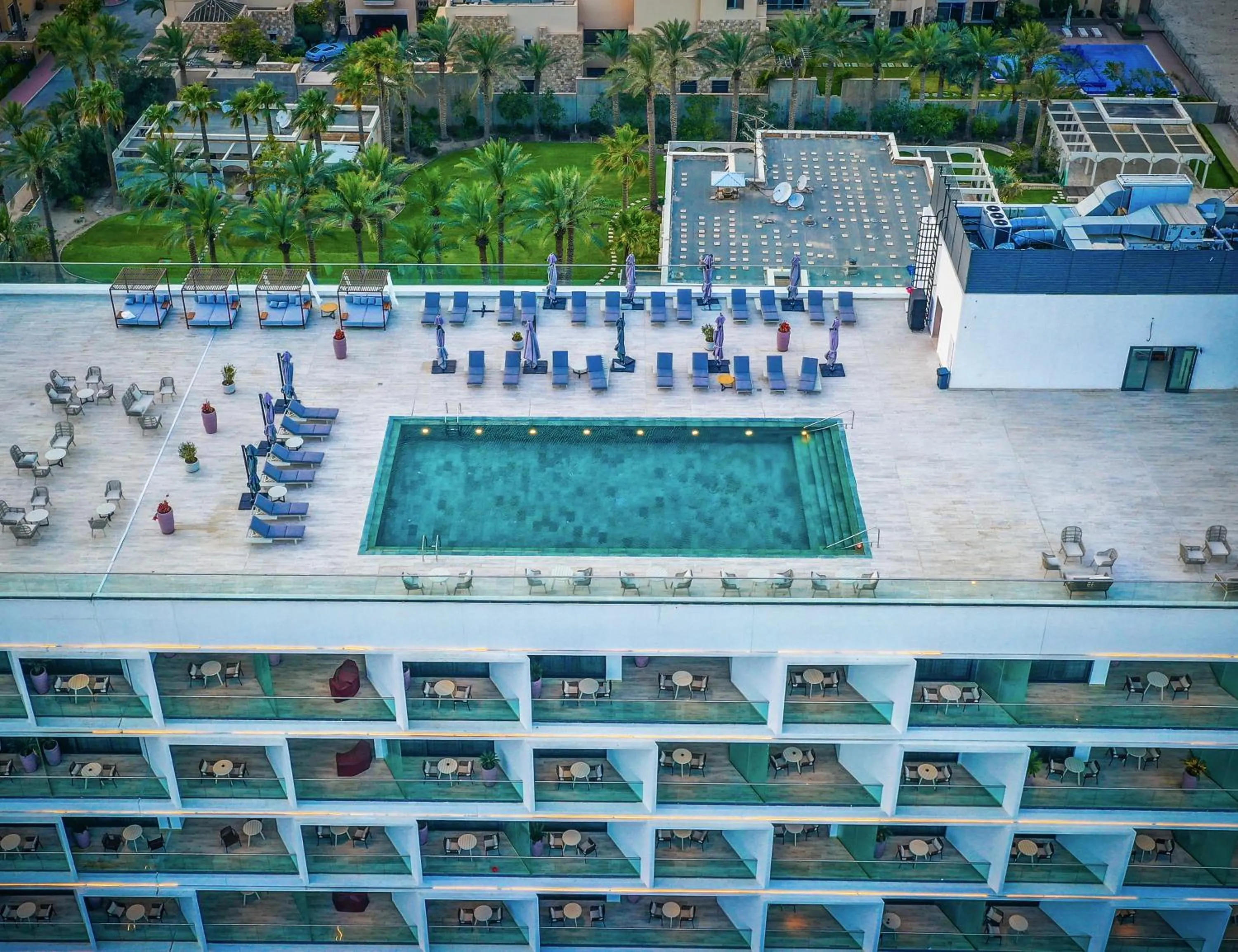 Pool view in Arabella Beach Hotel Kuwait, Vignette Collection by IHG