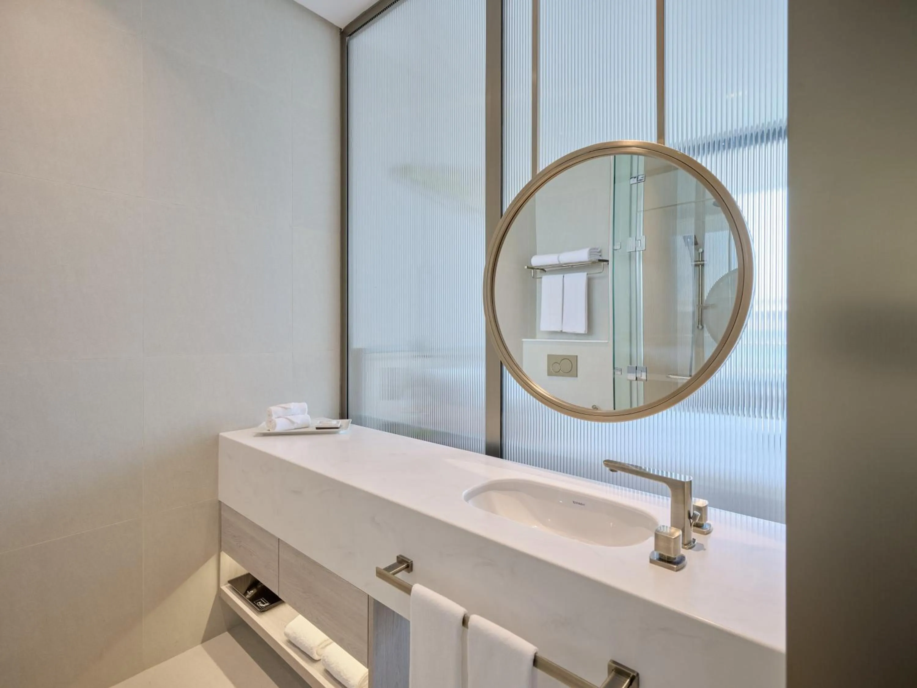 Bathroom in Arabella Beach Hotel Kuwait, Vignette Collection by IHG