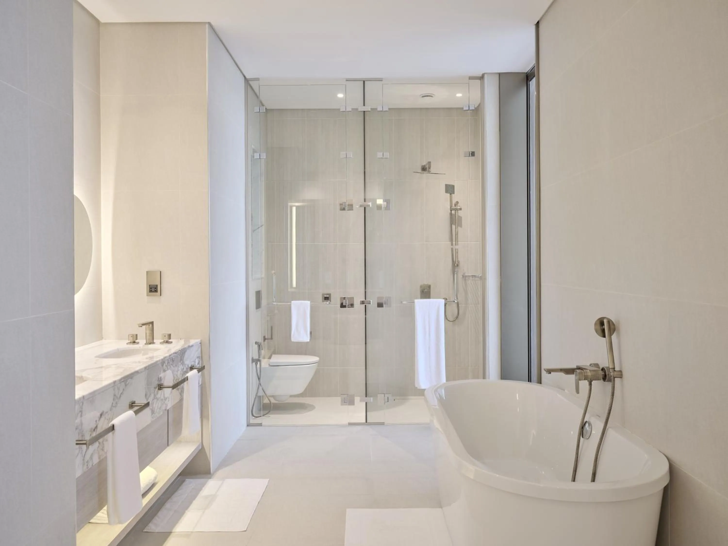 Bathroom in Arabella Beach Hotel Kuwait, Vignette Collection by IHG