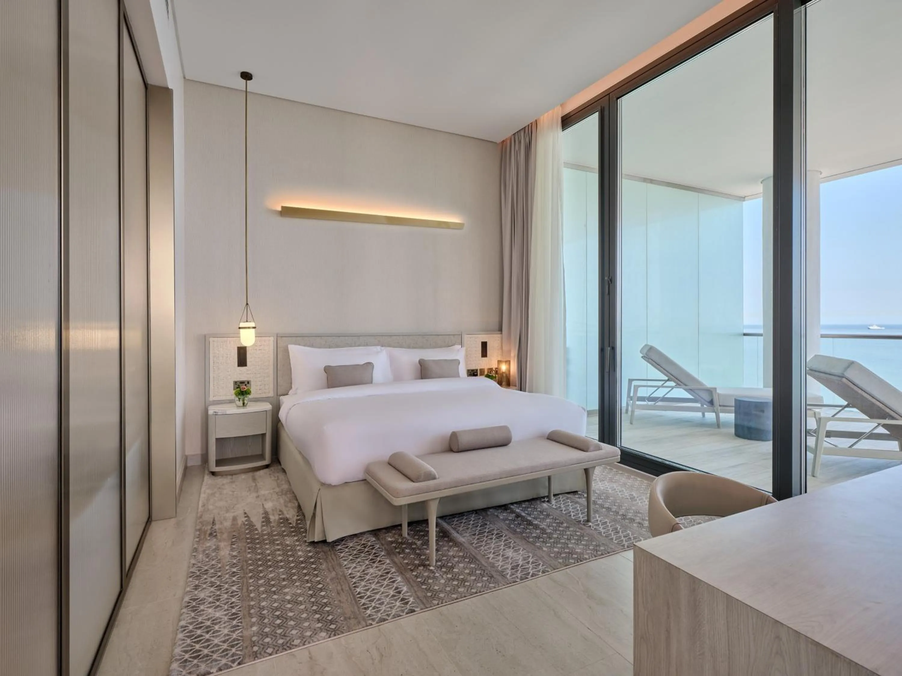 Photo of the whole room, Bed in Arabella Beach Hotel Kuwait, Vignette Collection by IHG