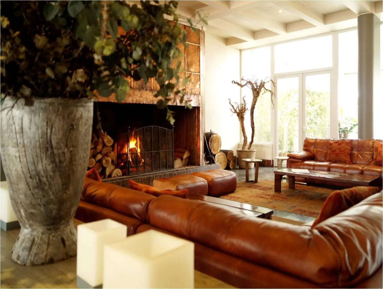 Living room in Hotel Boutique Raíces