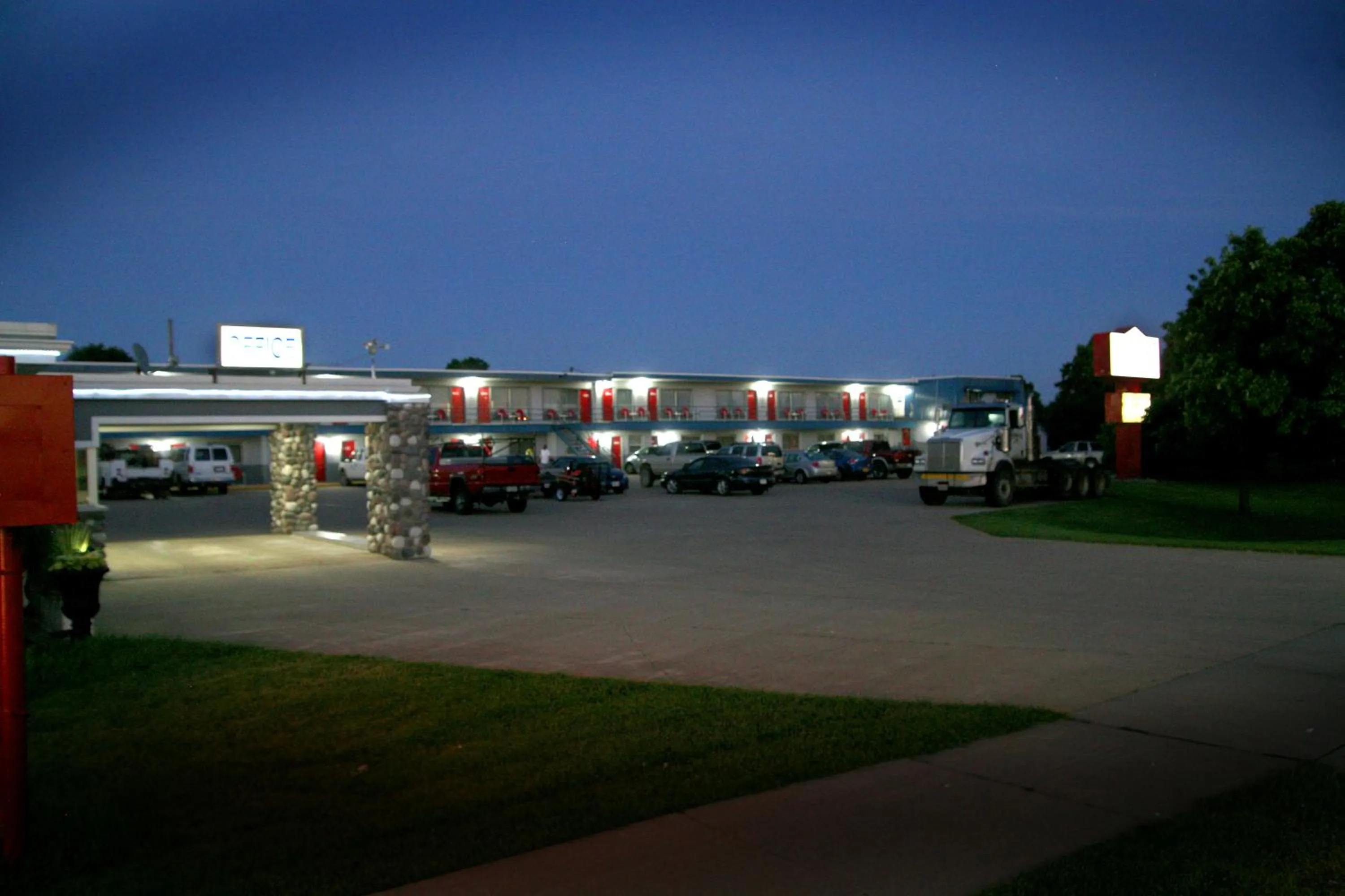 Property building in South T Motel