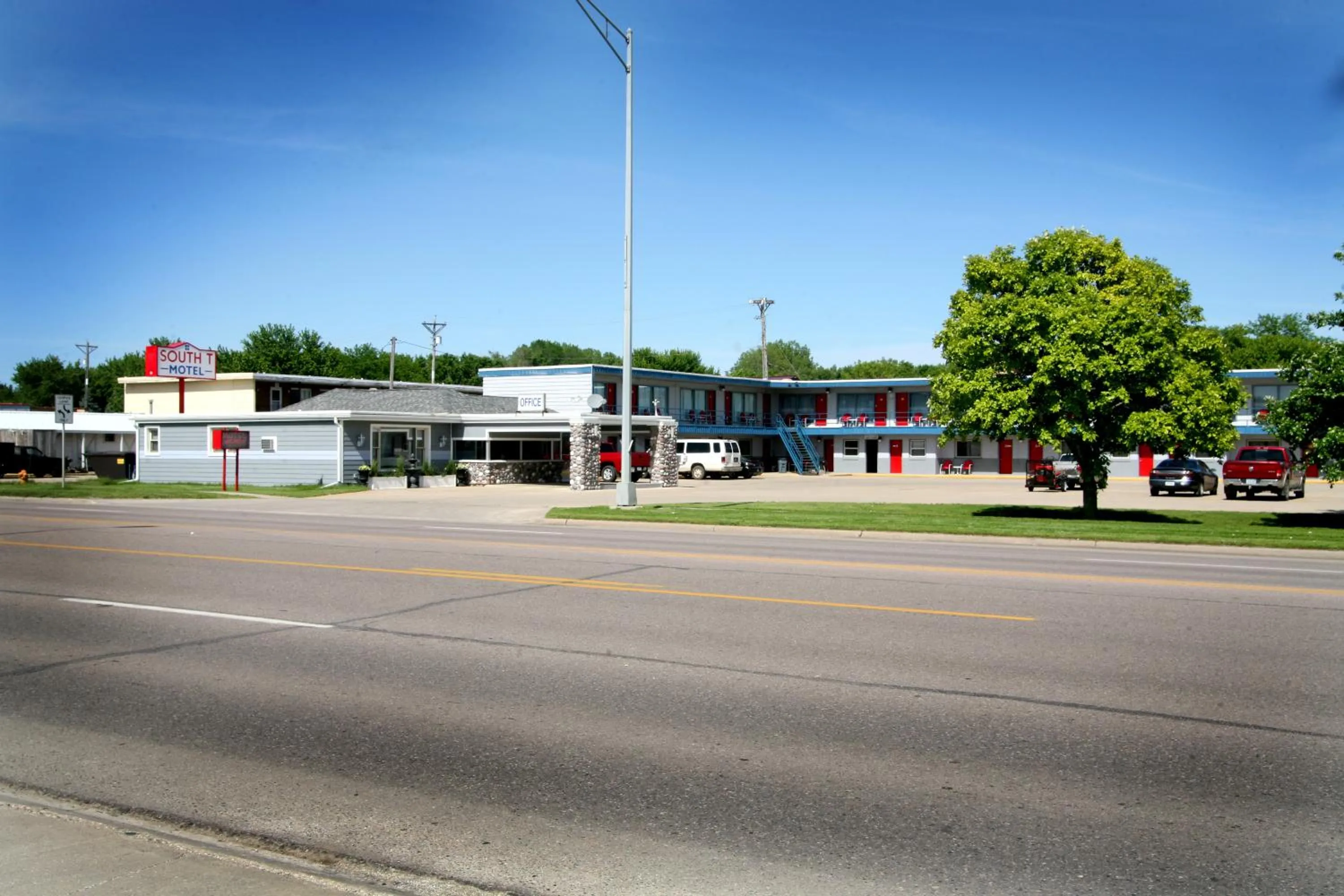 Property building in South T Motel