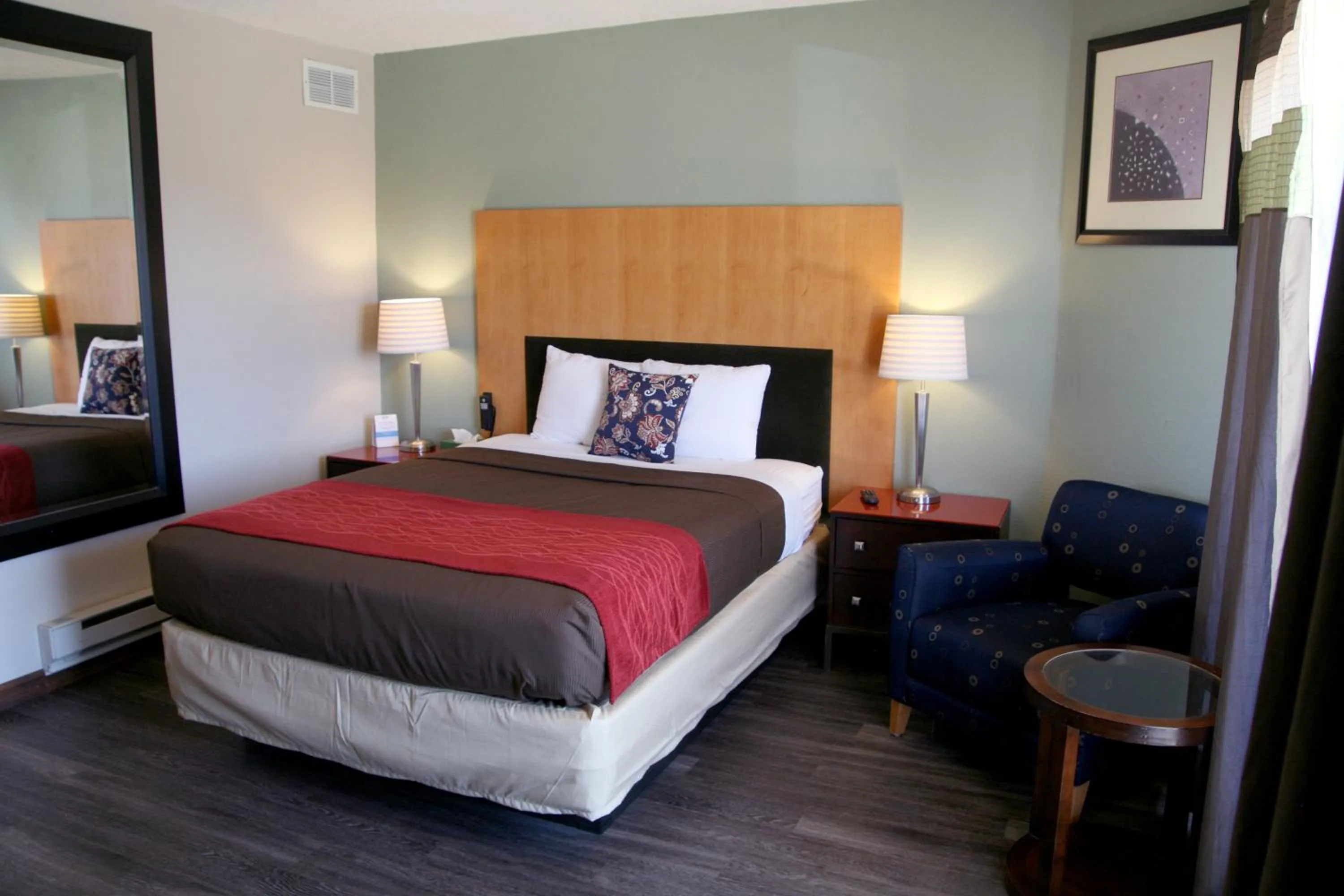 Photo of the whole room in South T Motel