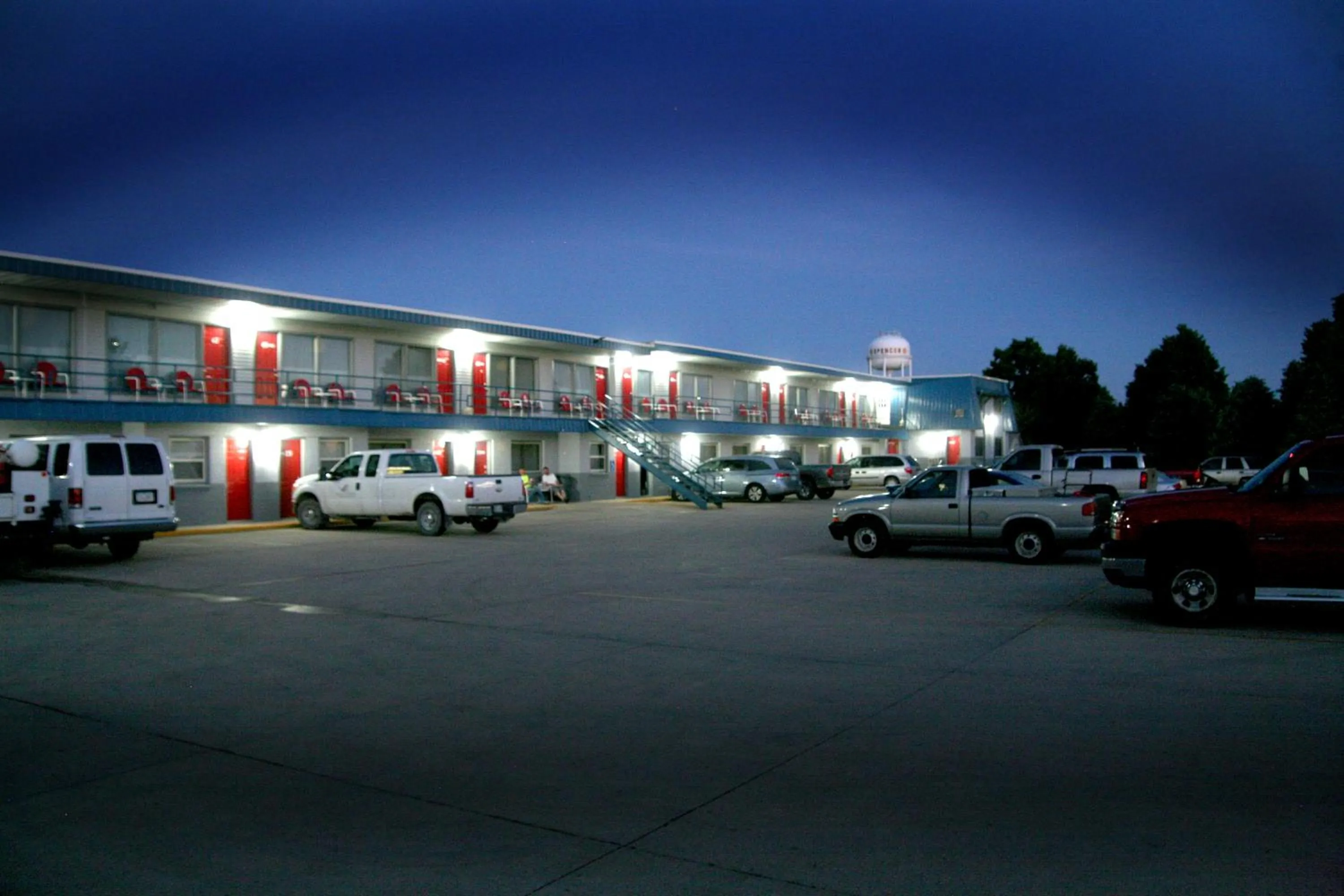 Property building in South T Motel