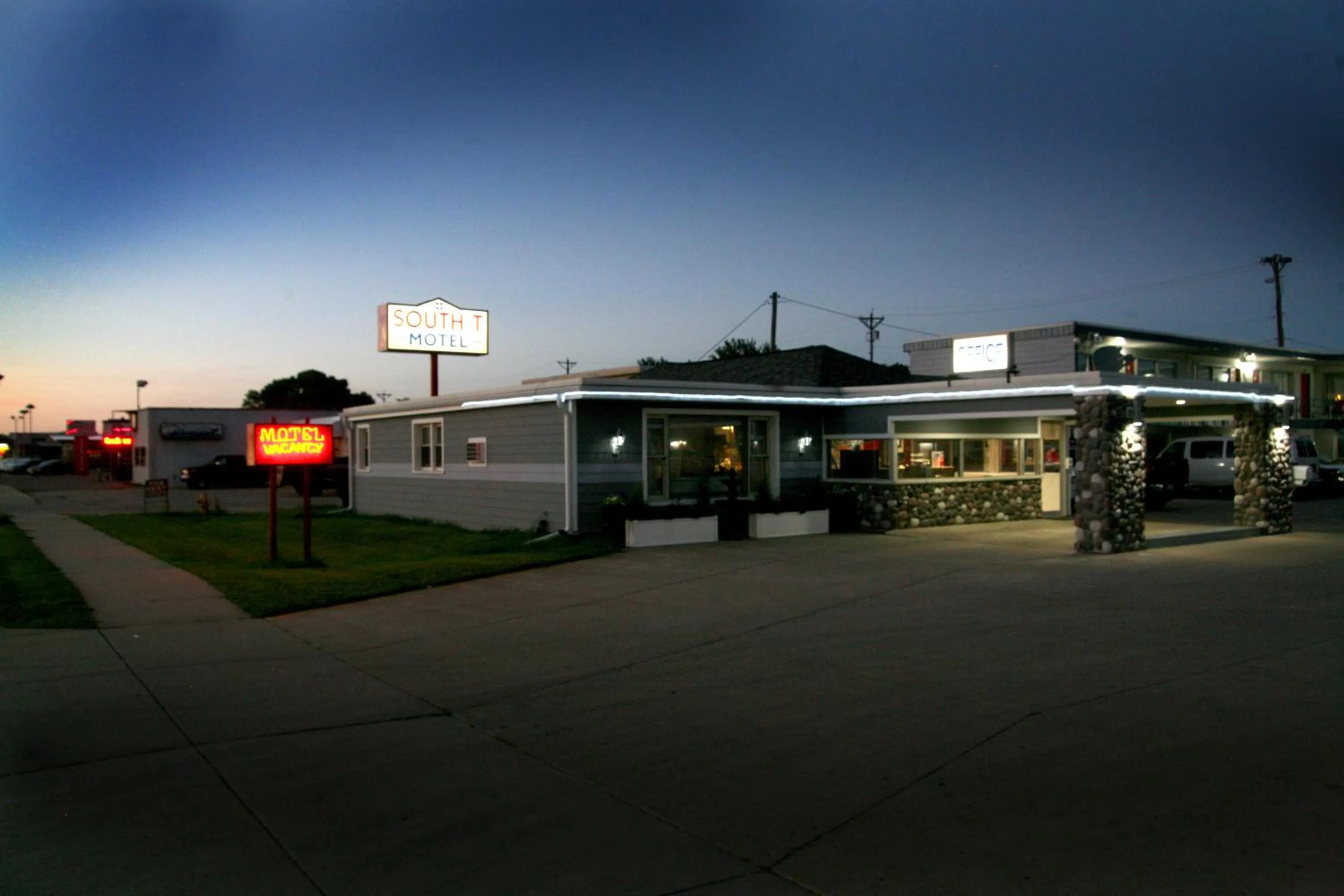 Property building in South T Motel