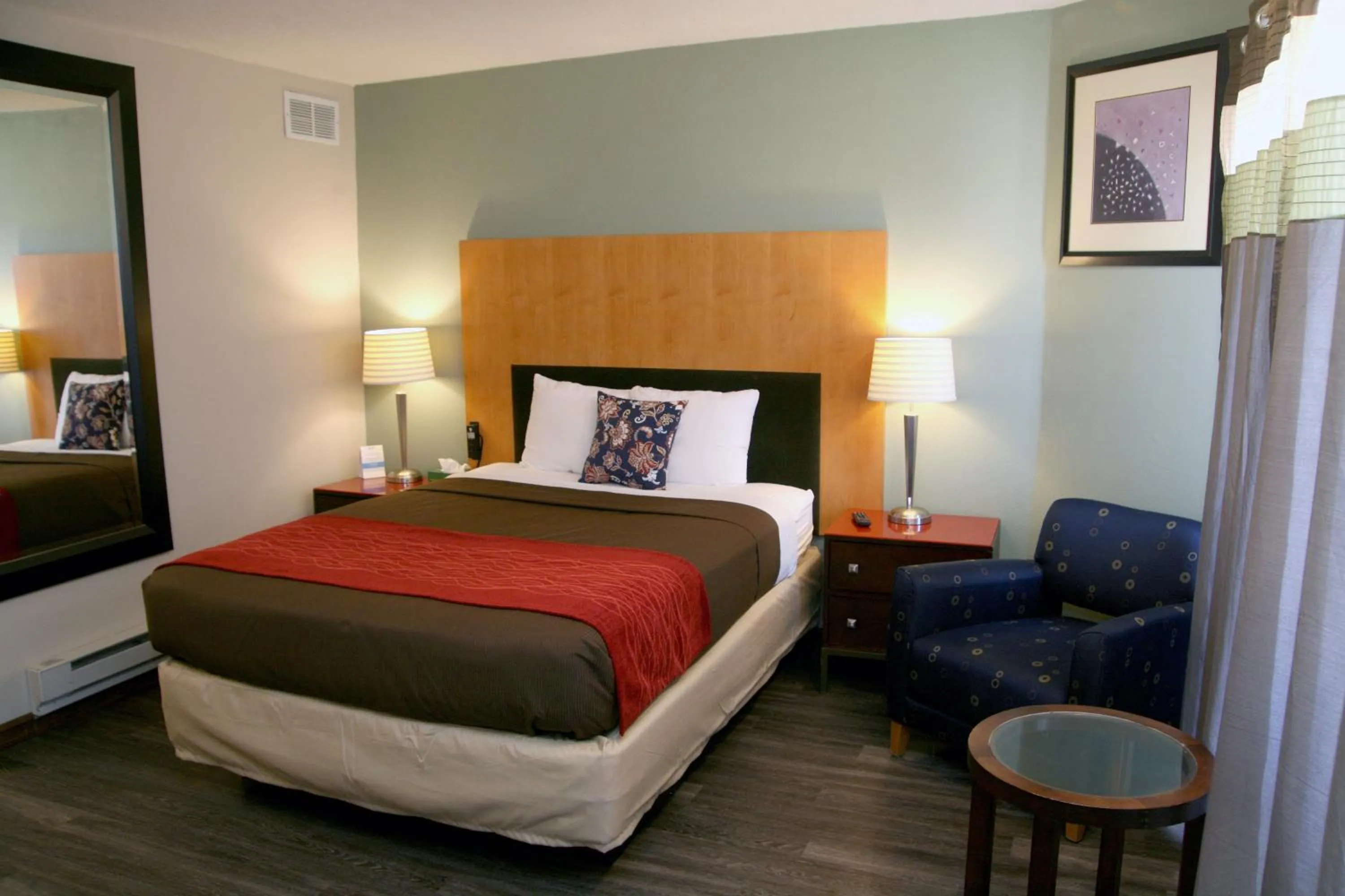 Photo of the whole room in South T Motel