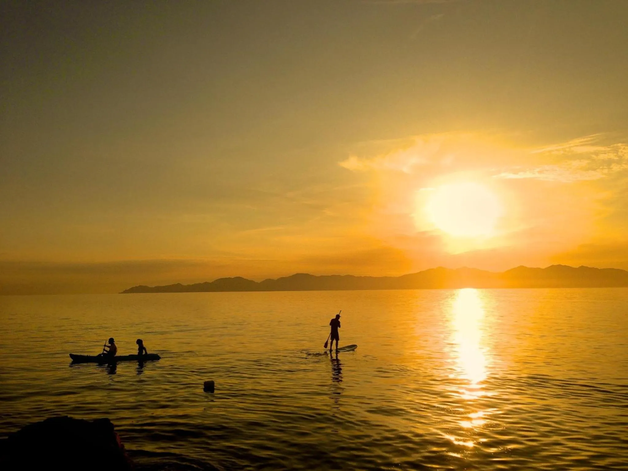 Canoeing in Rancho Las Cruces