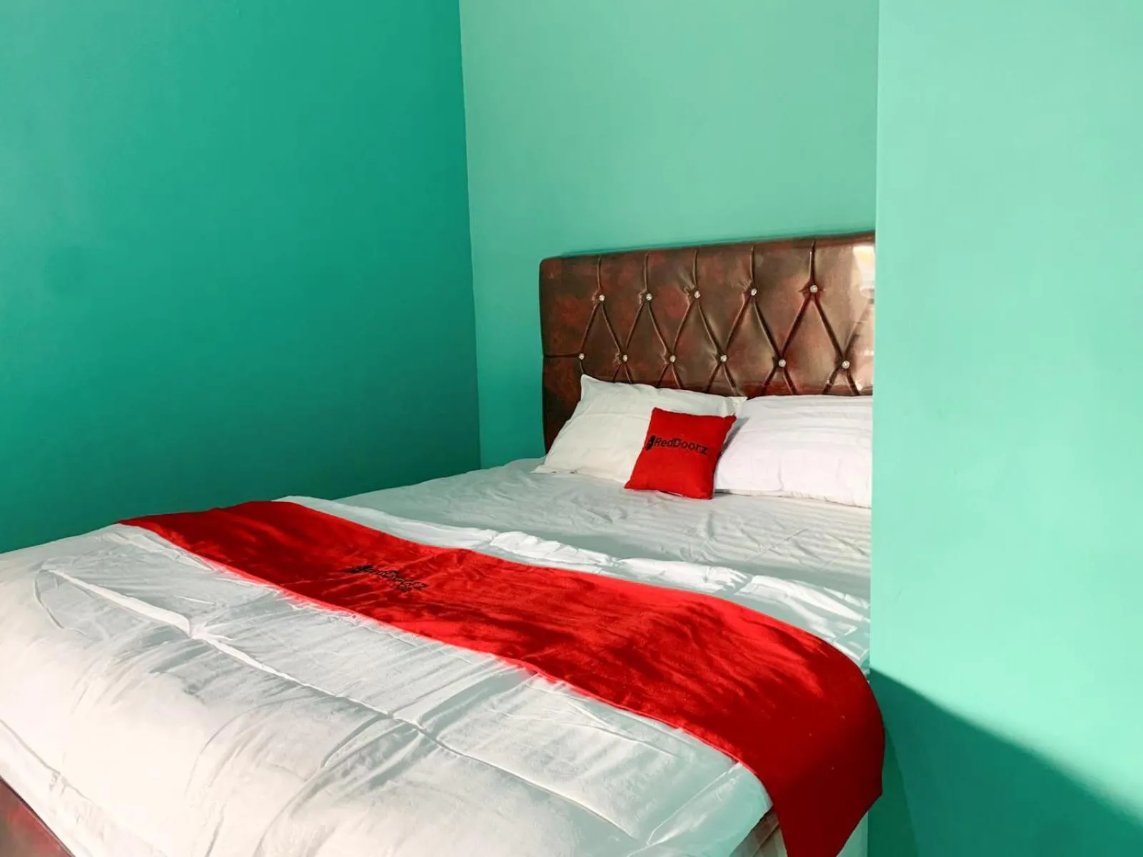 Bed in RedDoorz @ Langkapura Lampung