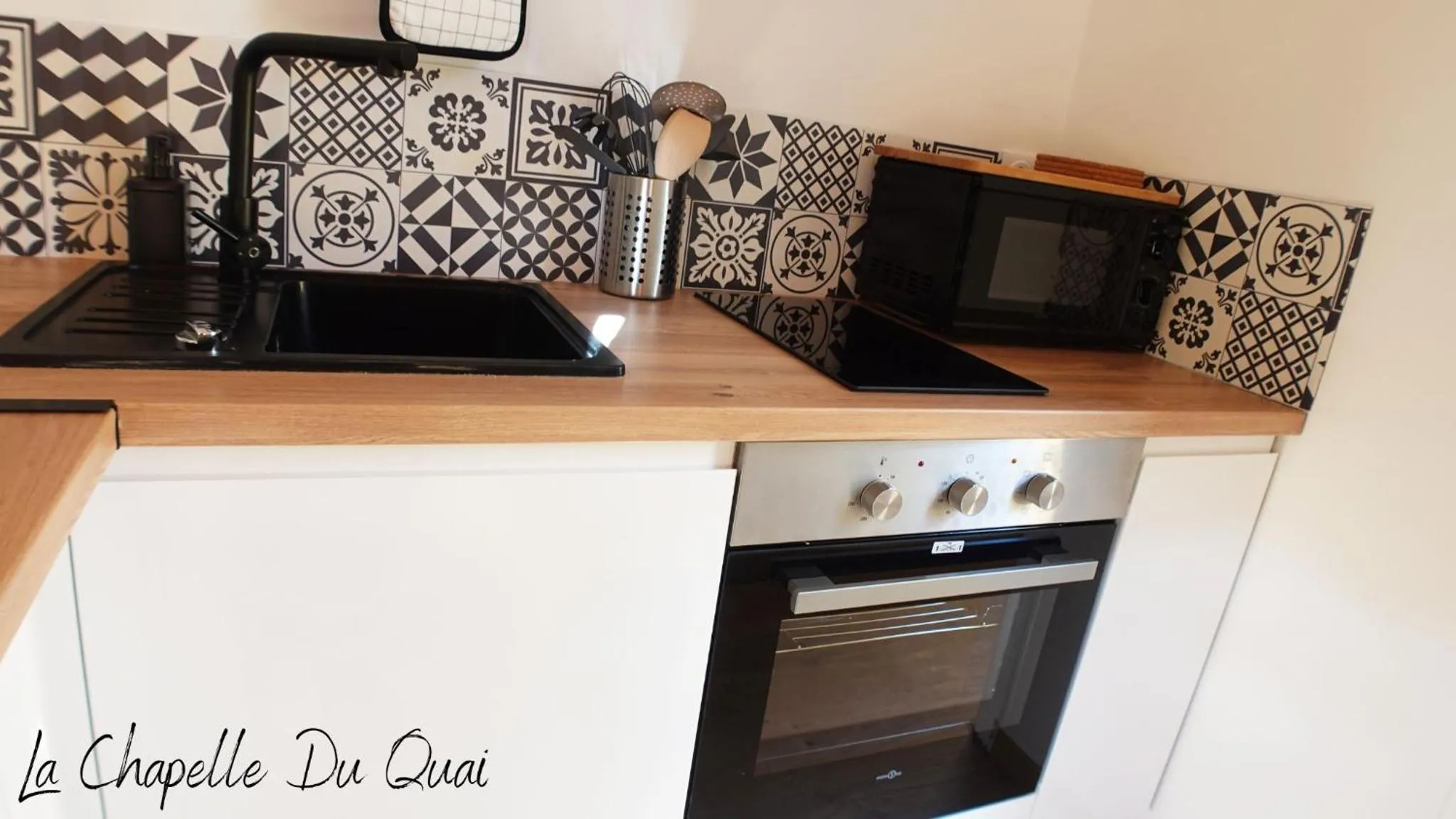 Kitchen or kitchenette in La Chapelle du Quai