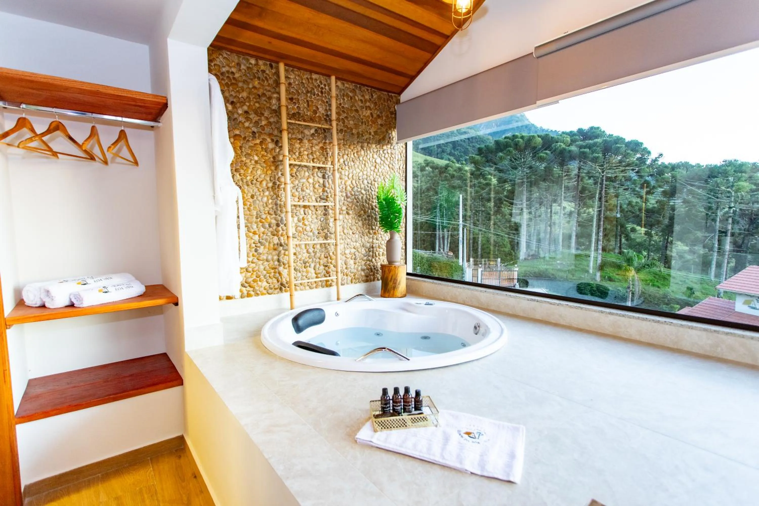 Natural landscape in Chalés Quinta da Boa Vista