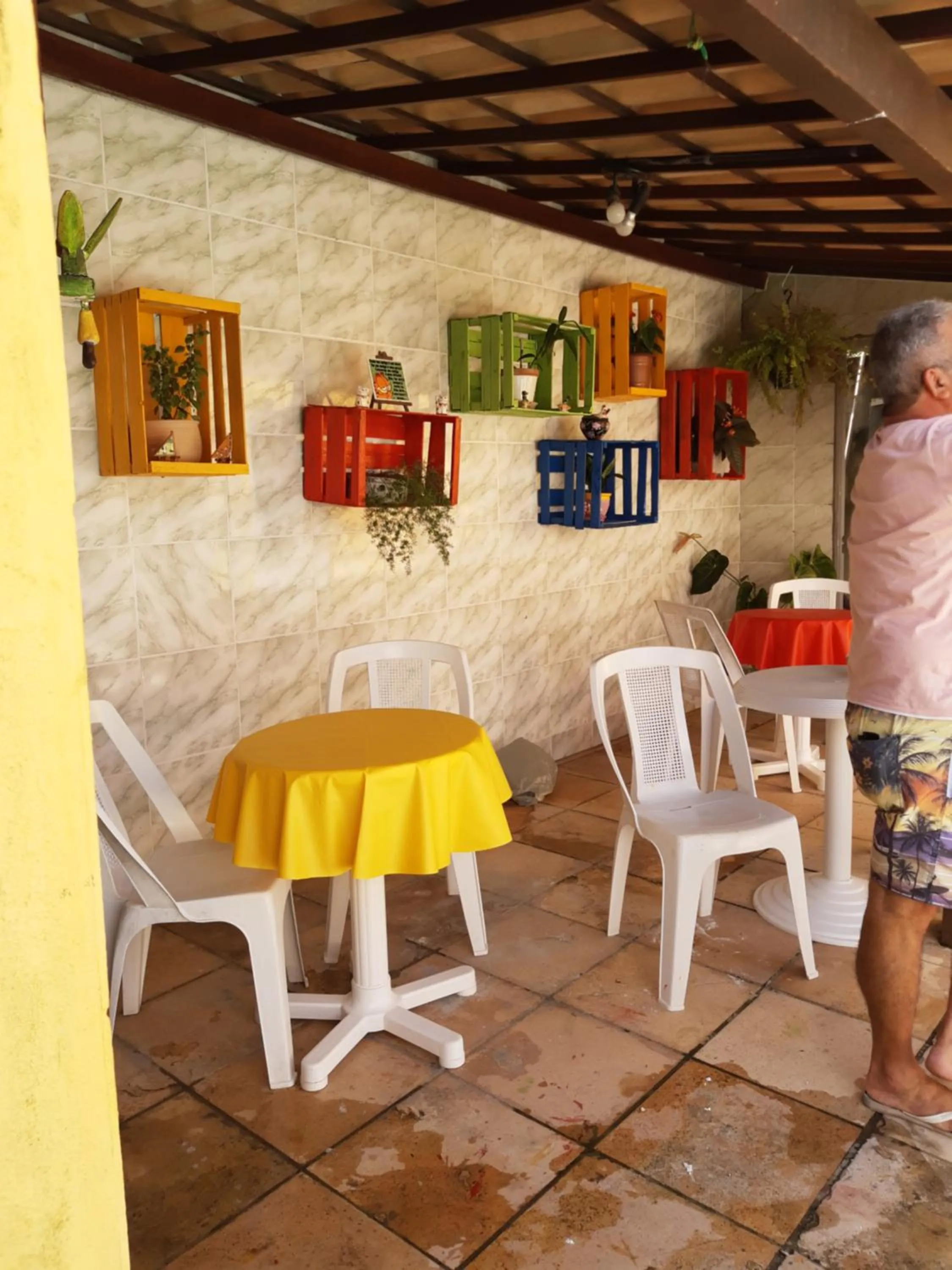 Seating area in Suítes São Francisco