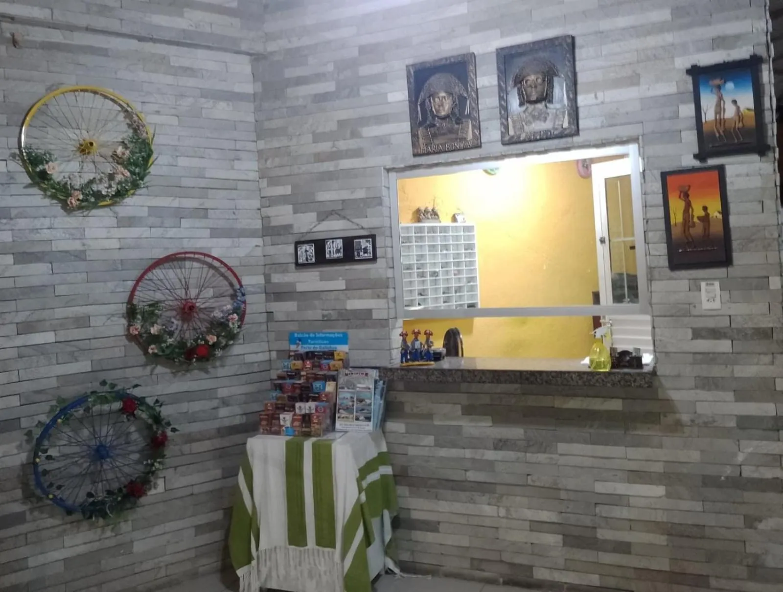 Lobby or reception in Suítes São Francisco