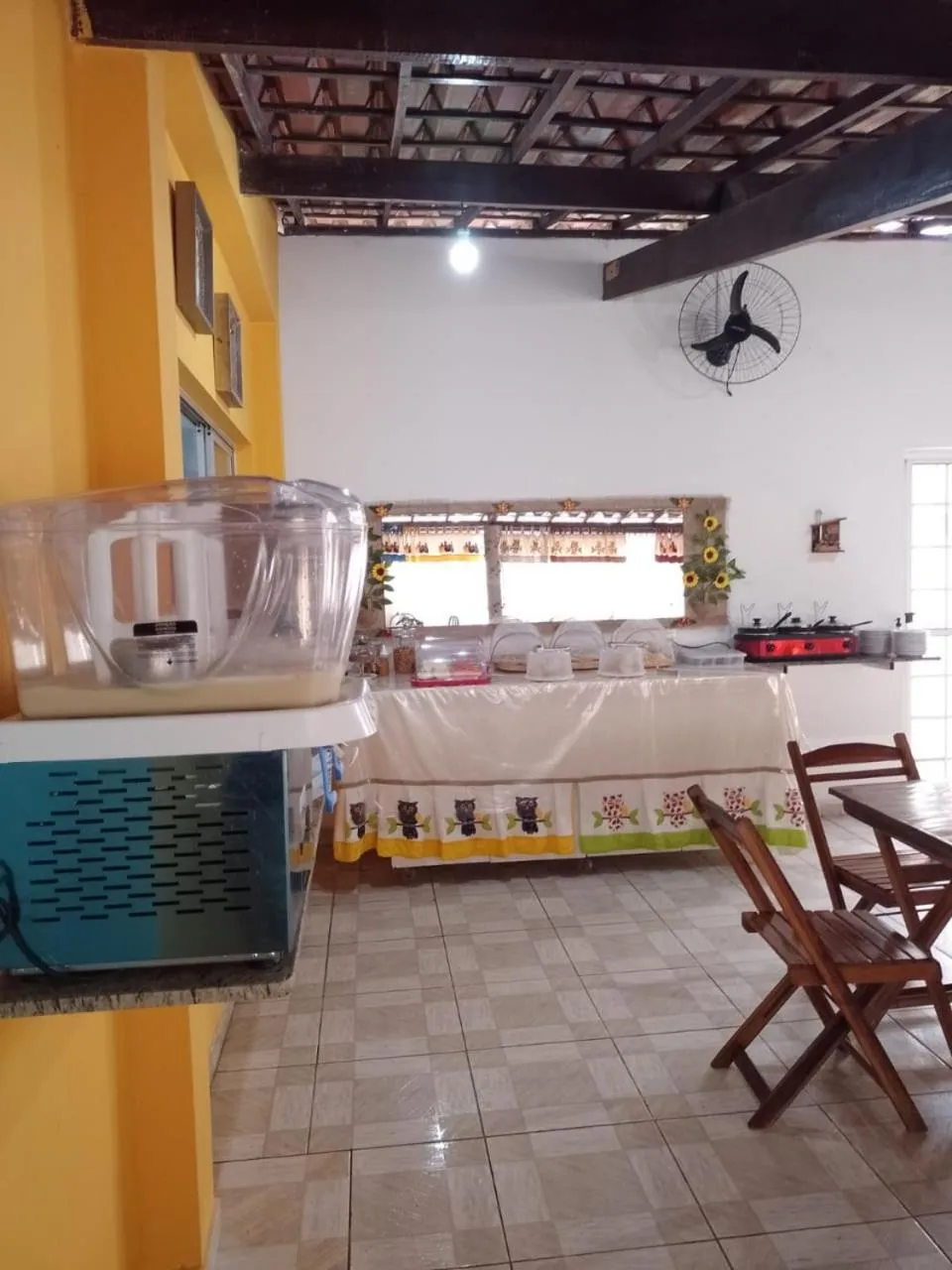 Dining area in Suítes São Francisco