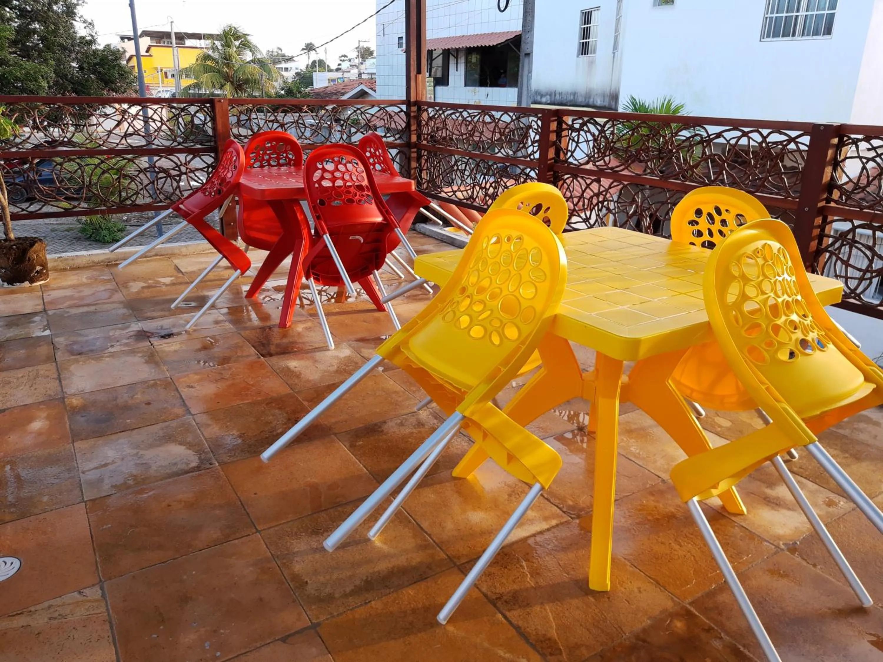Balcony/Terrace in Suítes São Francisco