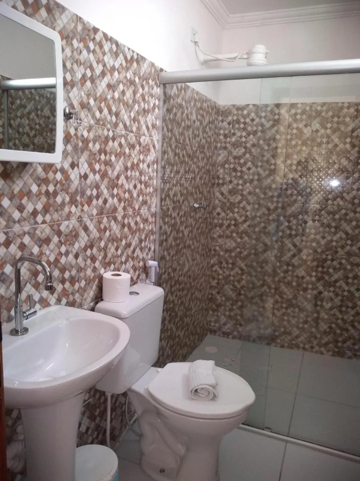 Bathroom in Suítes São Francisco